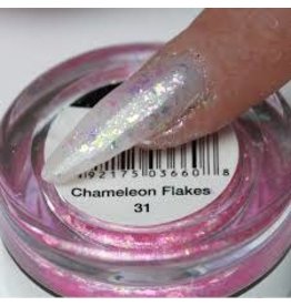 Chameleon Flakes Nail Art 31