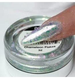 Chameleon Flakes Nail Art 32