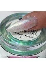Chameleon Flakes Nail Art 35