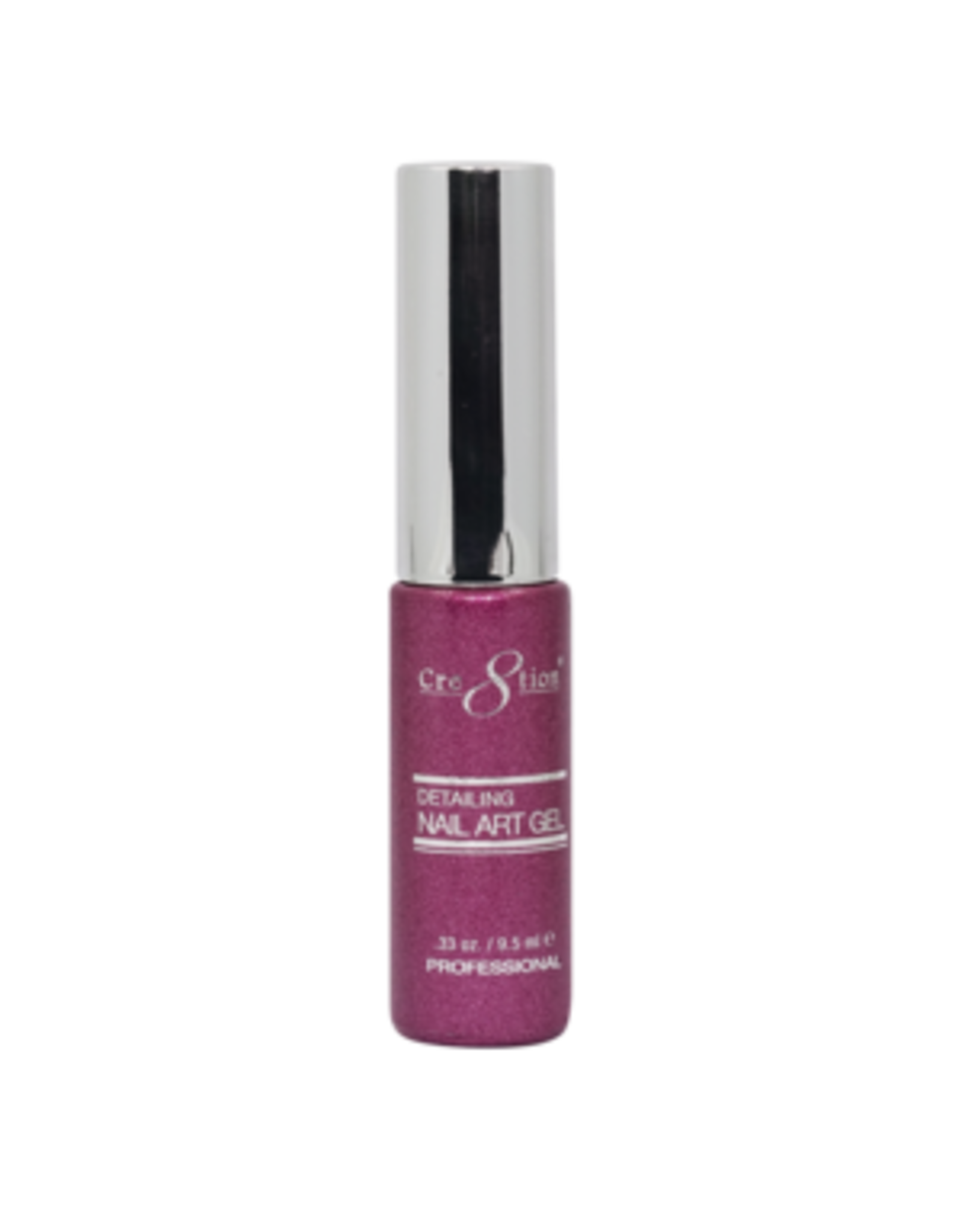 Nail Art Gel 38 Fushia Rose Gold Platinum