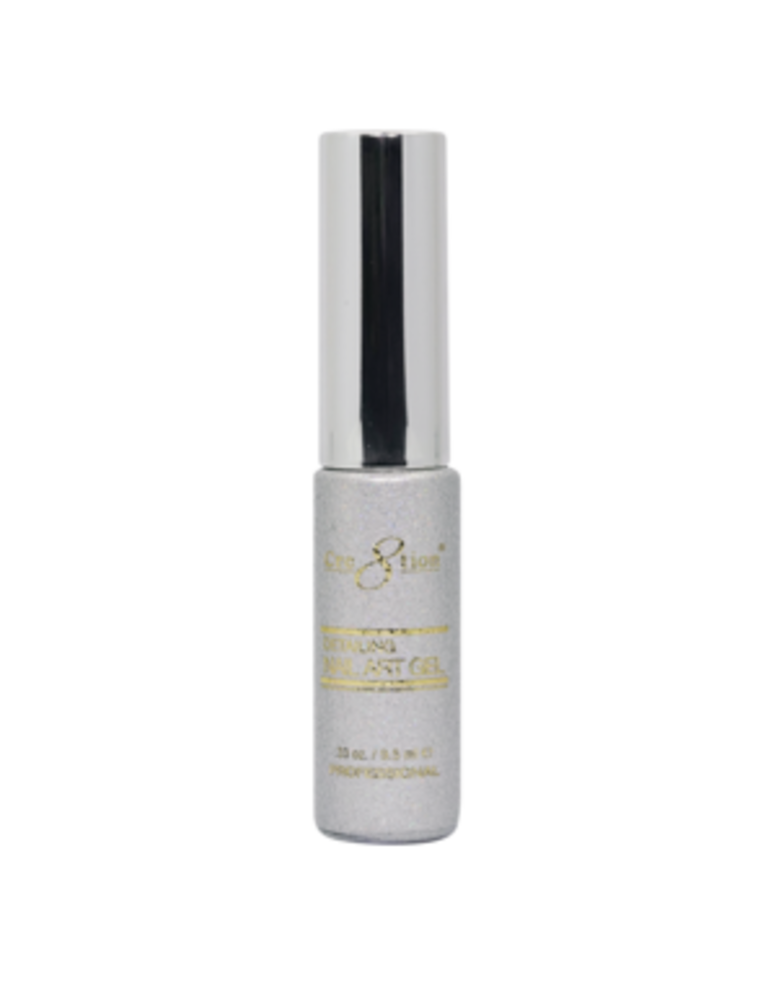 Nail Art Gel 42 Bright #Holographic Silver