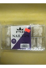 PND - #03  Natural  Nail Tips 500PCS