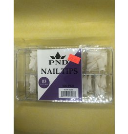 PND - #03  Natural  Nail Tips 500PCS