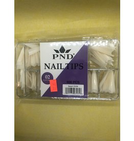 PND - #02  Natural  Nail Tips 600PCS