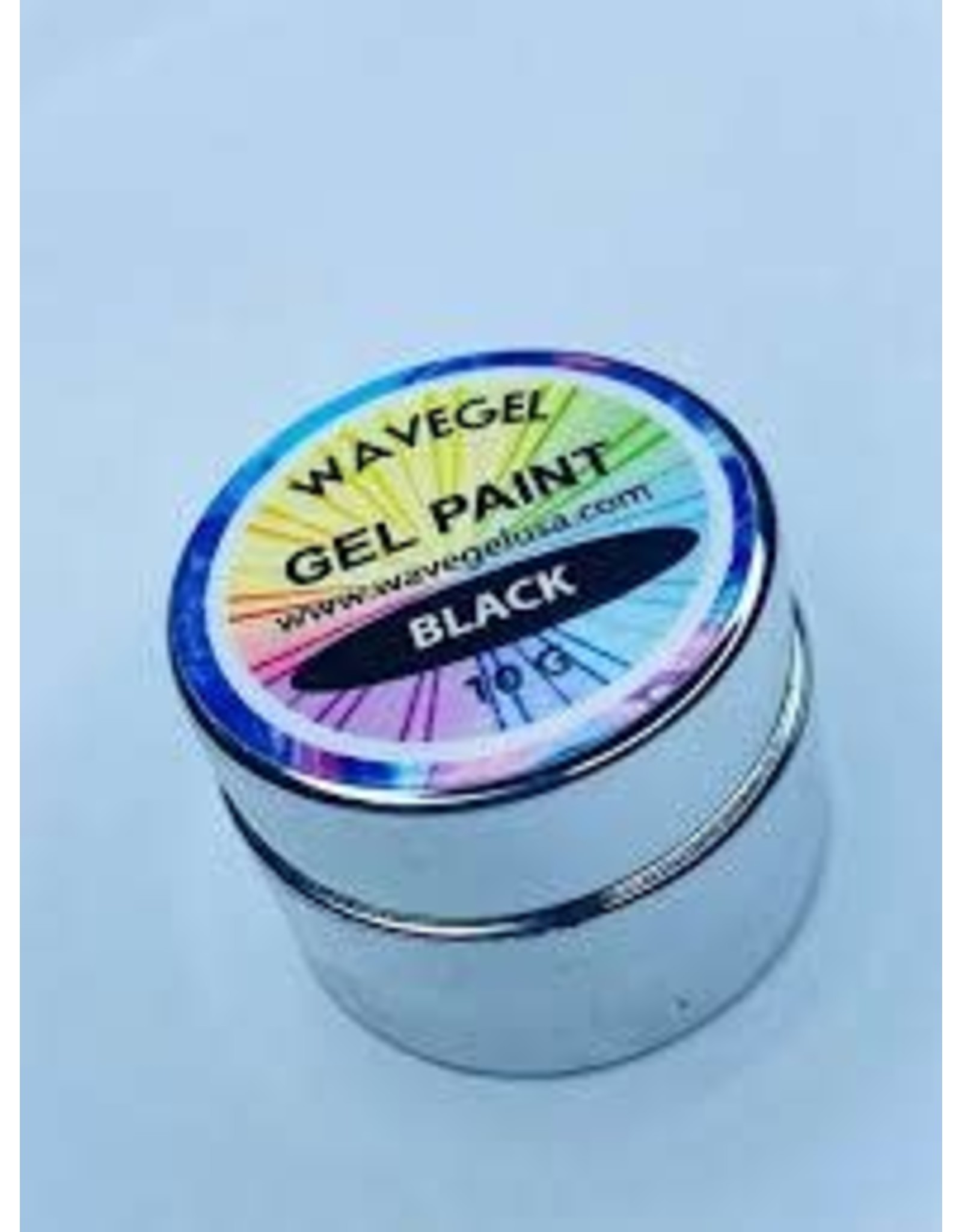Wavegel Gel Paint  Black 10gr