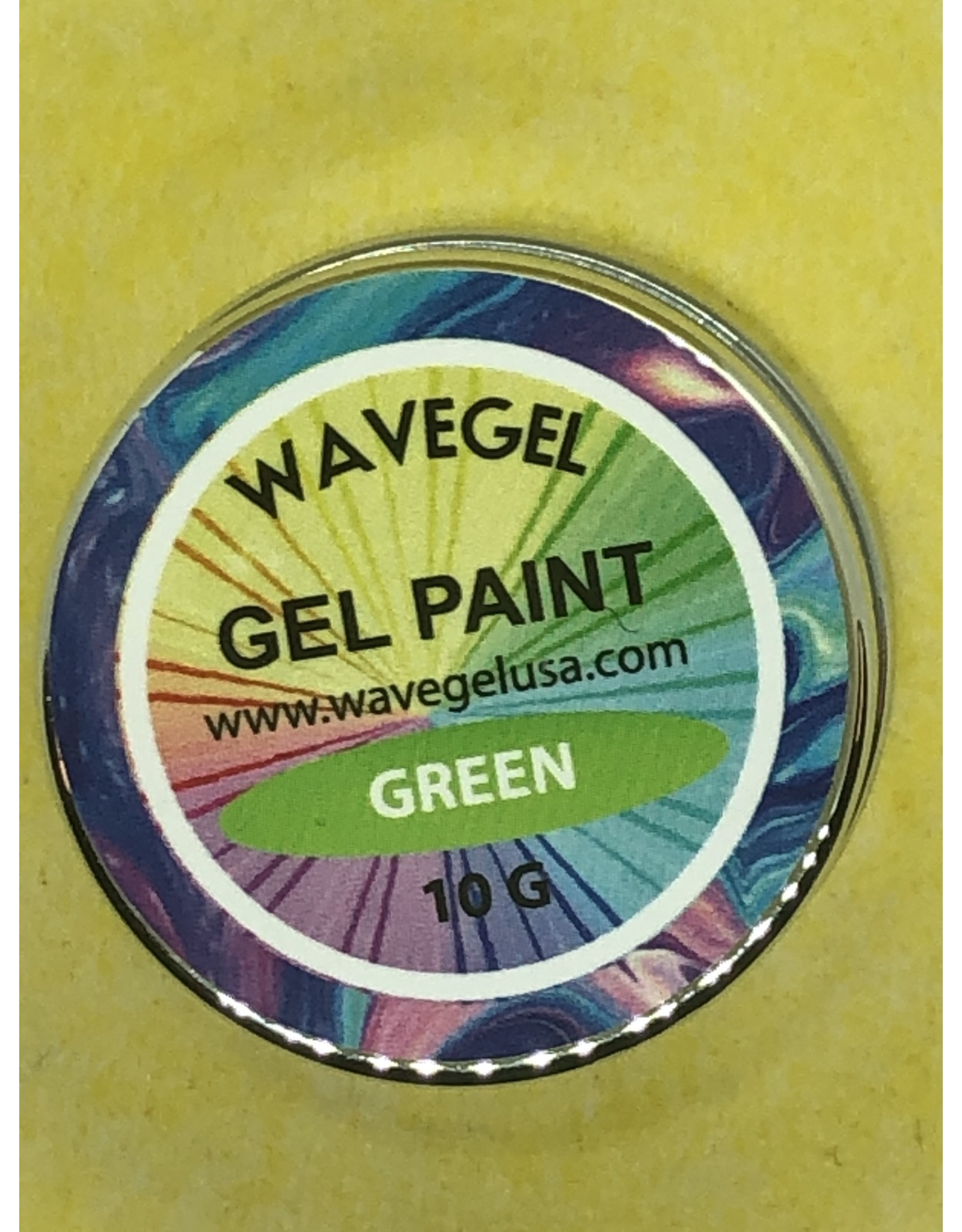 Wavegel Gel Paint  Green 10gr