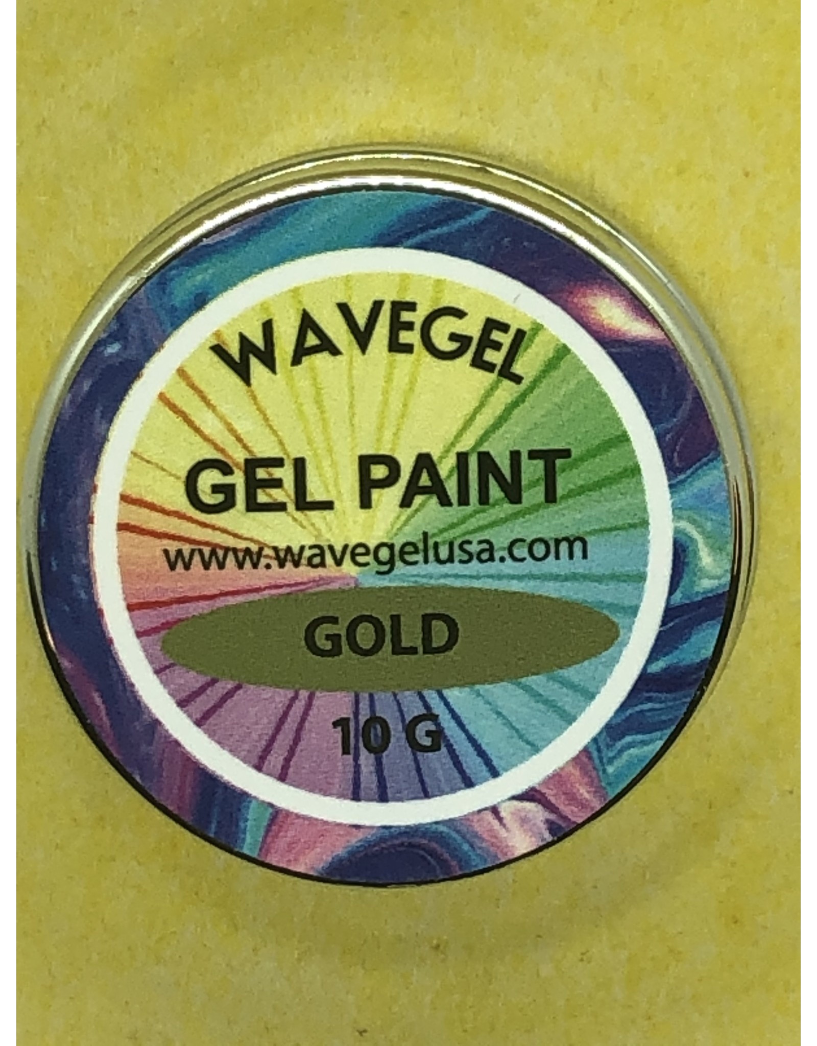 Wavegel Gel Paint  Gold 10gr