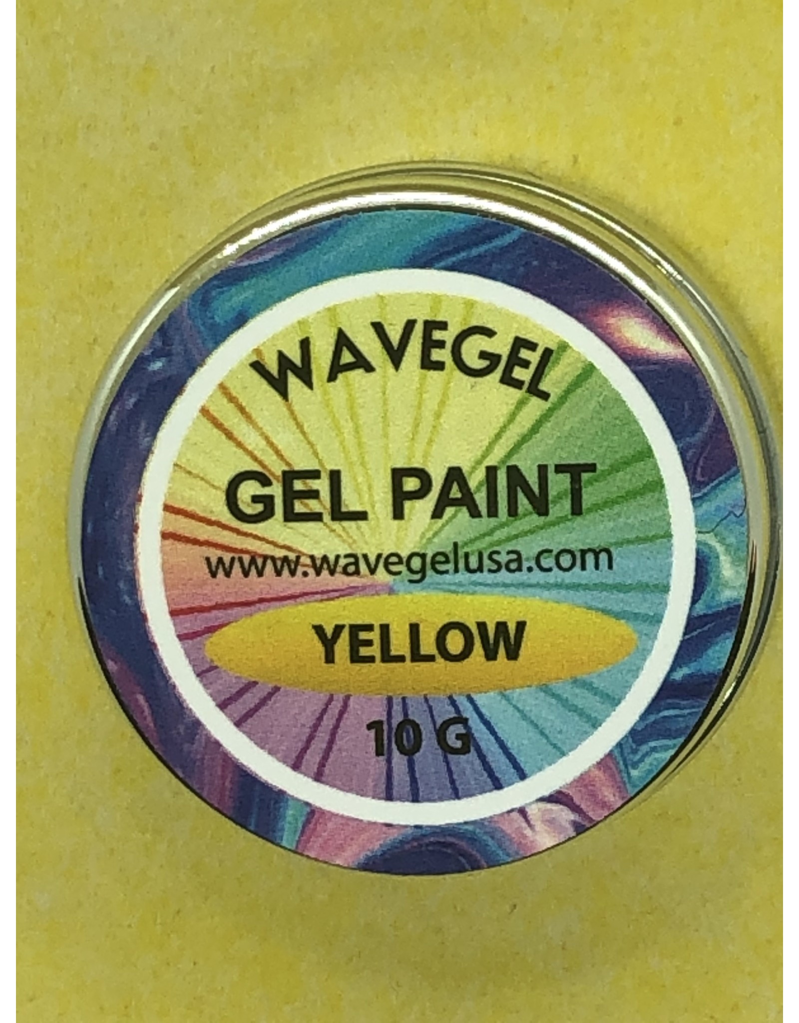 Wavegel Gel Paint Yellow 10gr