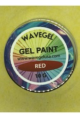 Wavegel Gel Paint  Red 10gr