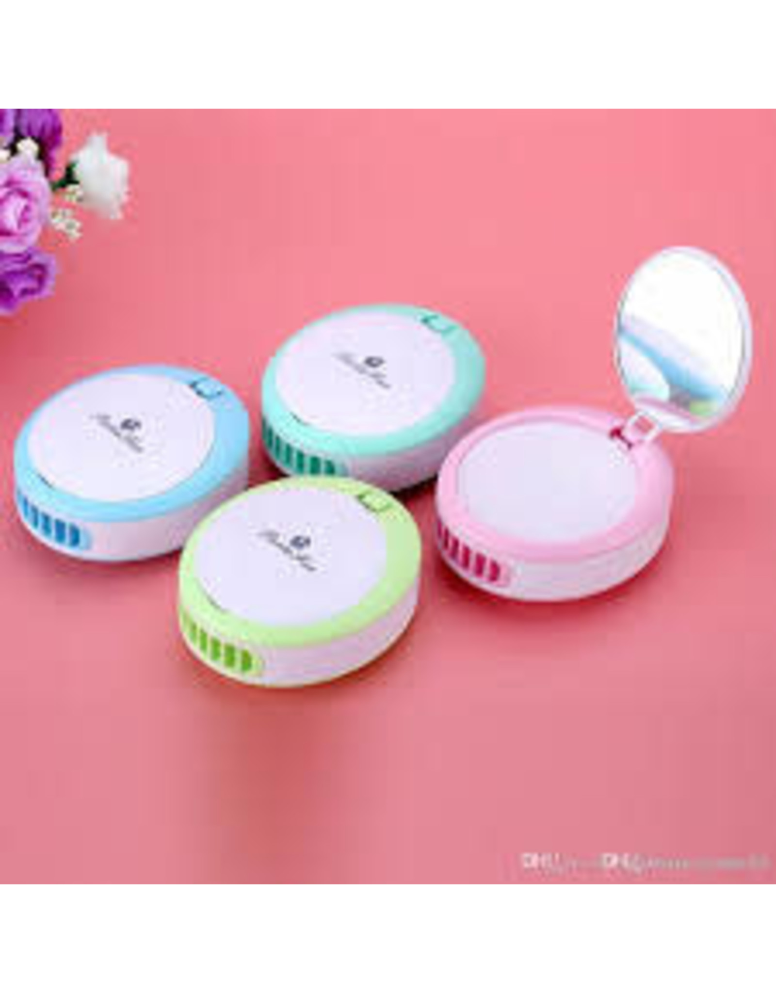 Mini Fan Makeup Mirror