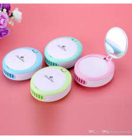 Mini Fan Makeup Mirror