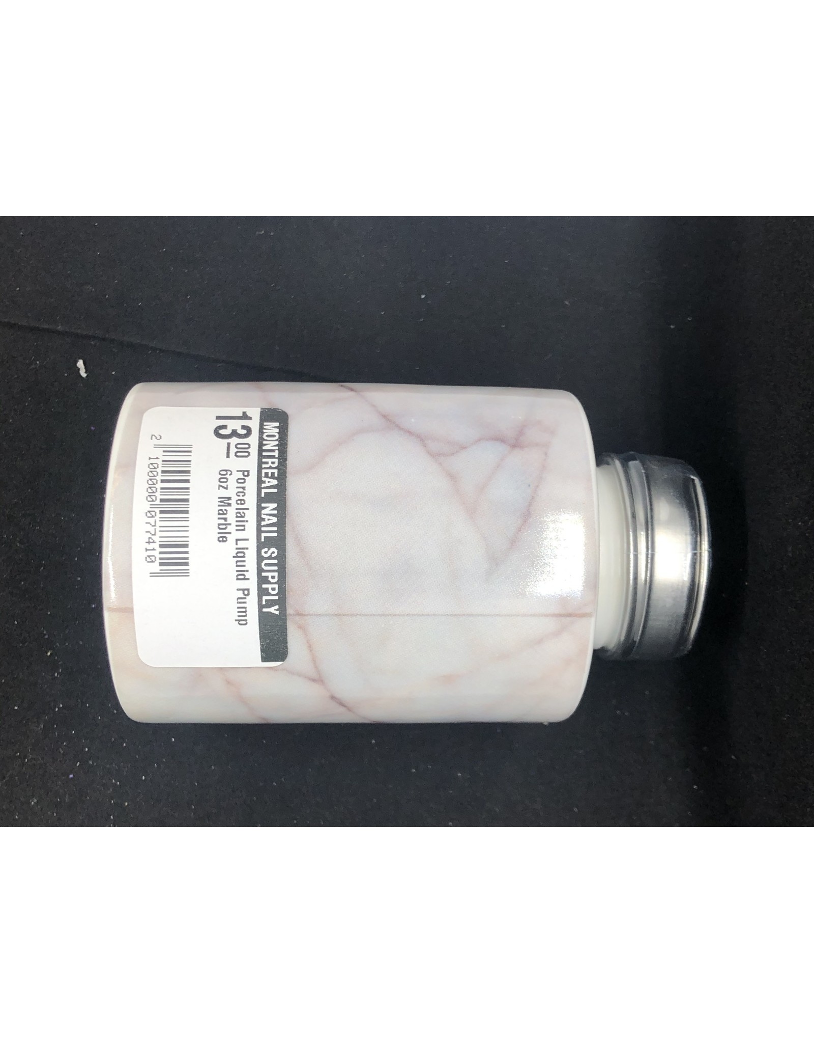 Porcelain Liquid Pump 6oz Marble