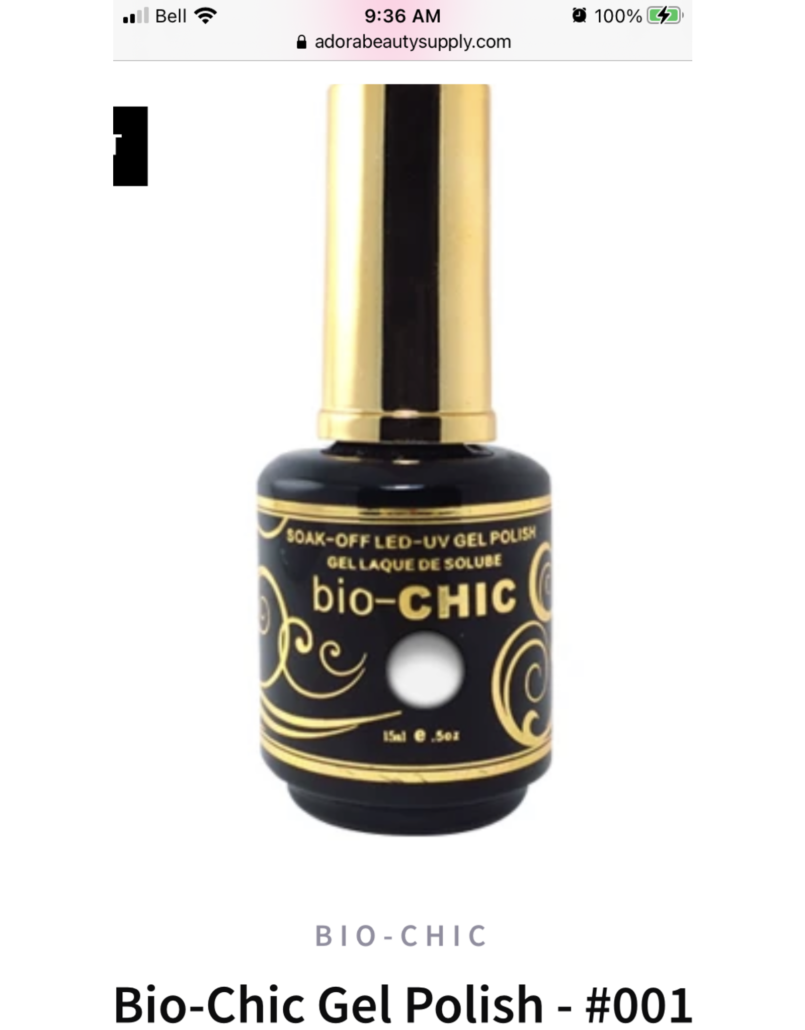 BIO CHIC Bio Chic # 001 -005
