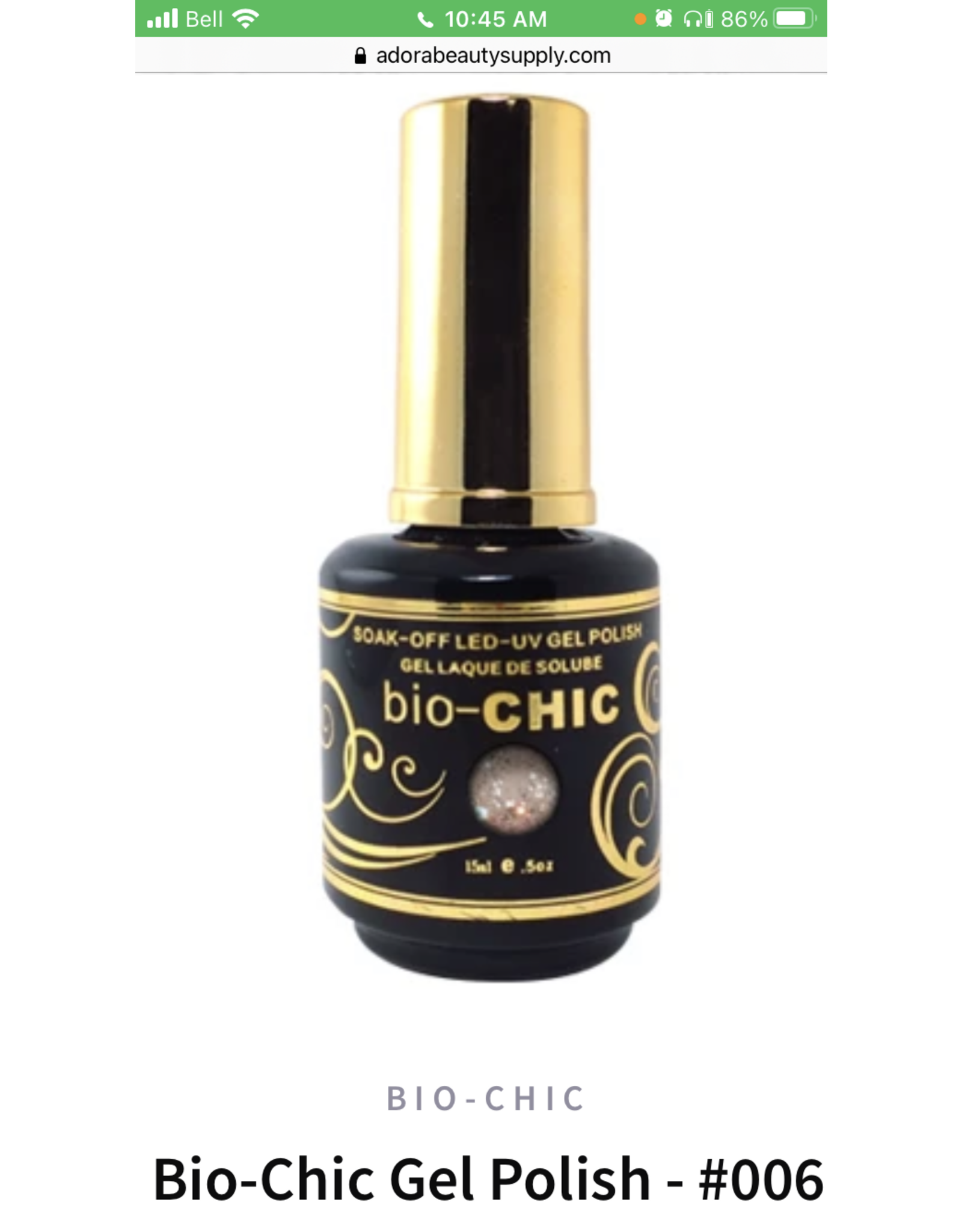 BIO CHIC Bio Chic # 006-010