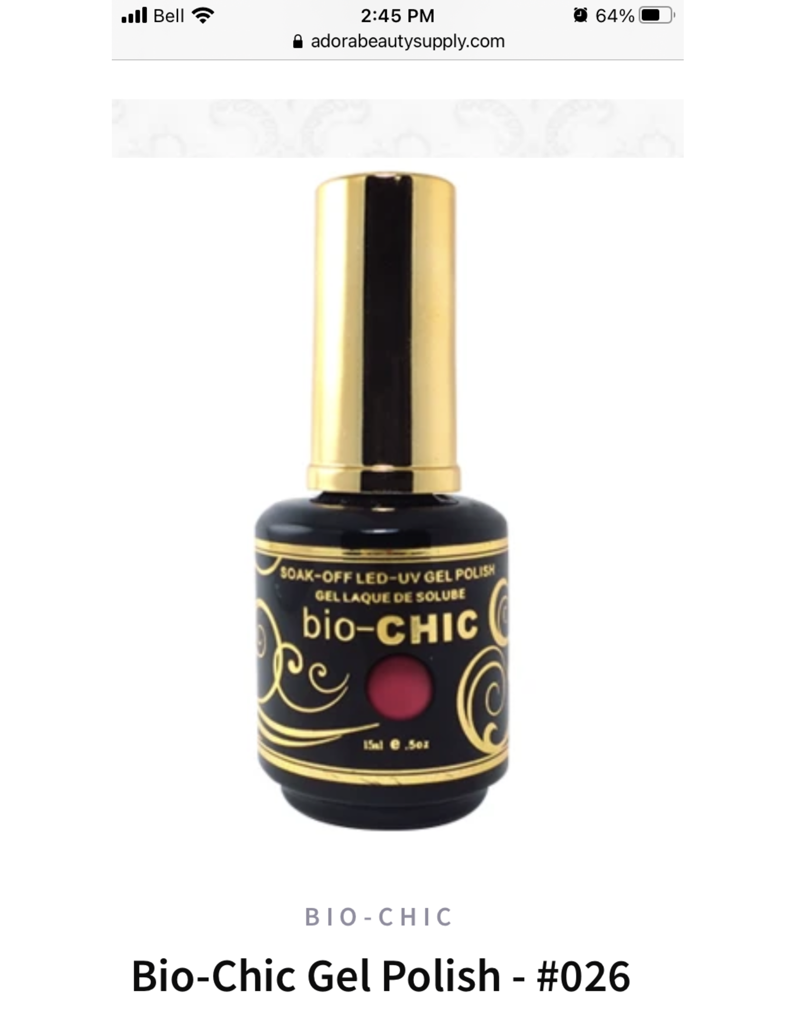 BIO CHIC Bio Chic # 026-030