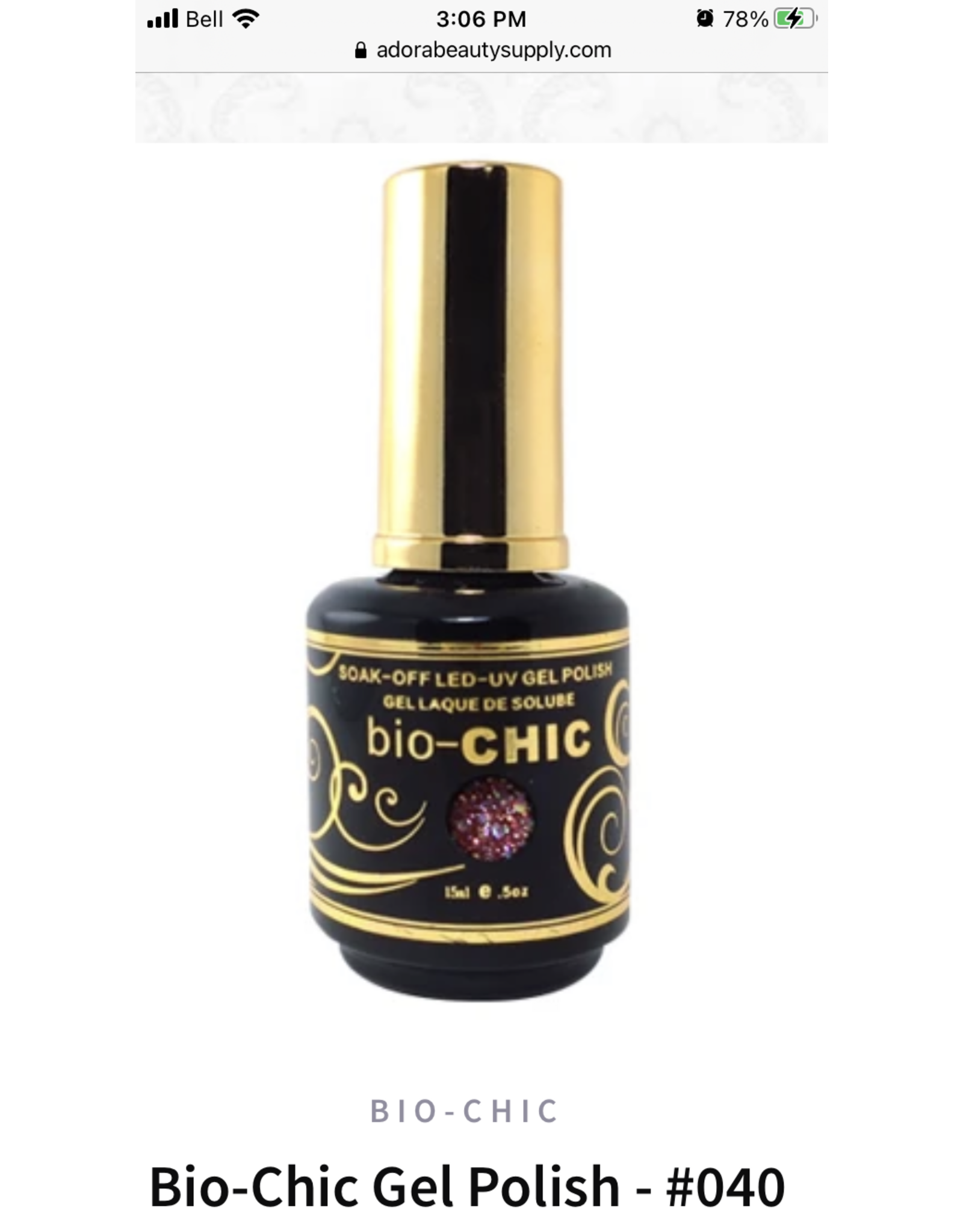 BIO CHIC Bio Chic # 036-040