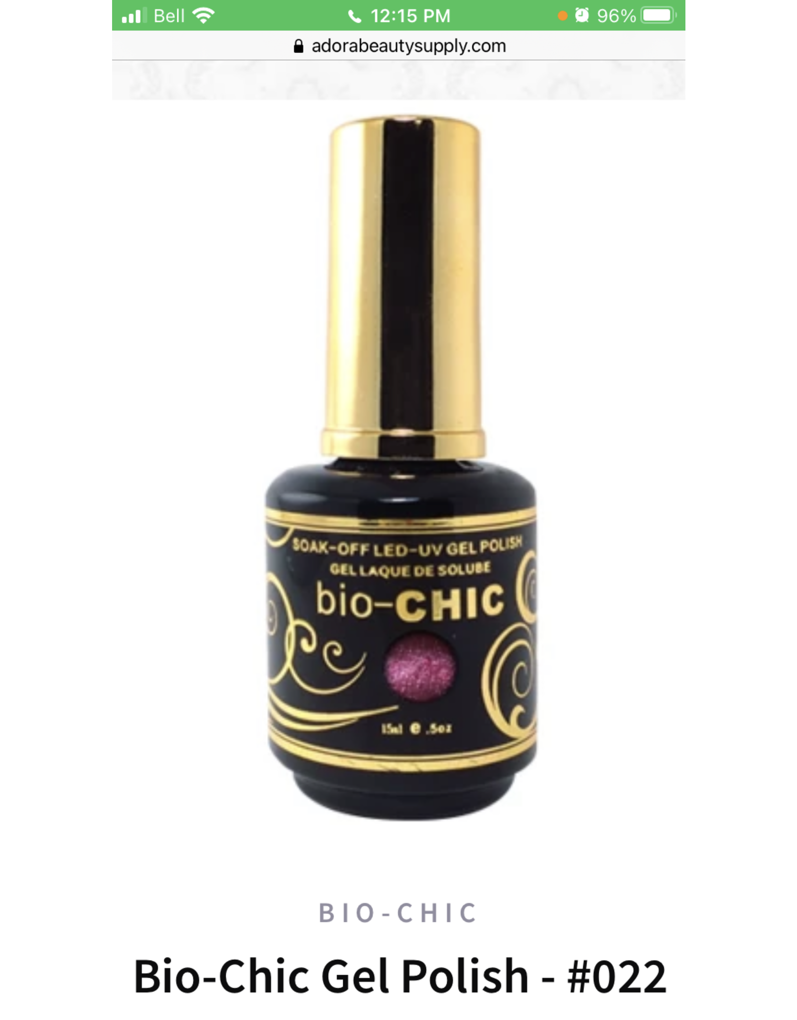 BIO CHIC Bio Chic # 036-040