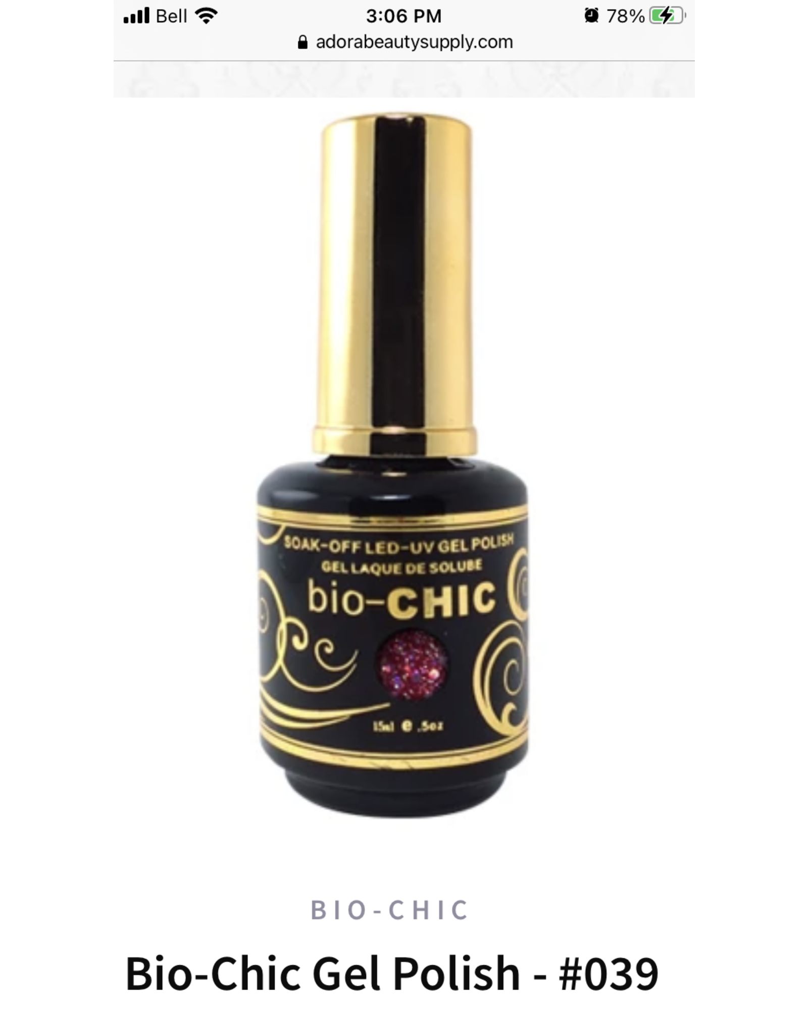 BIO CHIC Bio Chic # 036-040