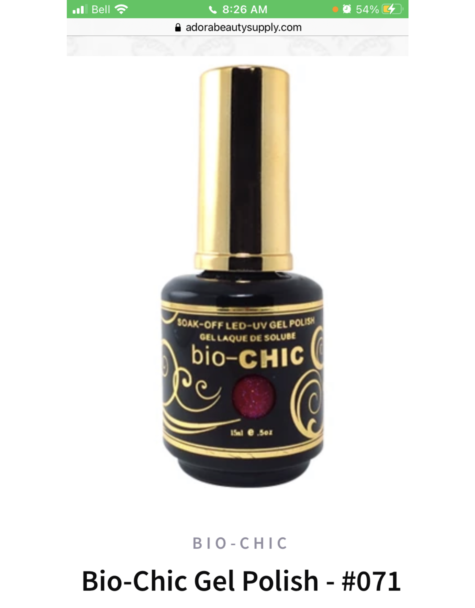 BIO CHIC Bio Chic # 071-075
