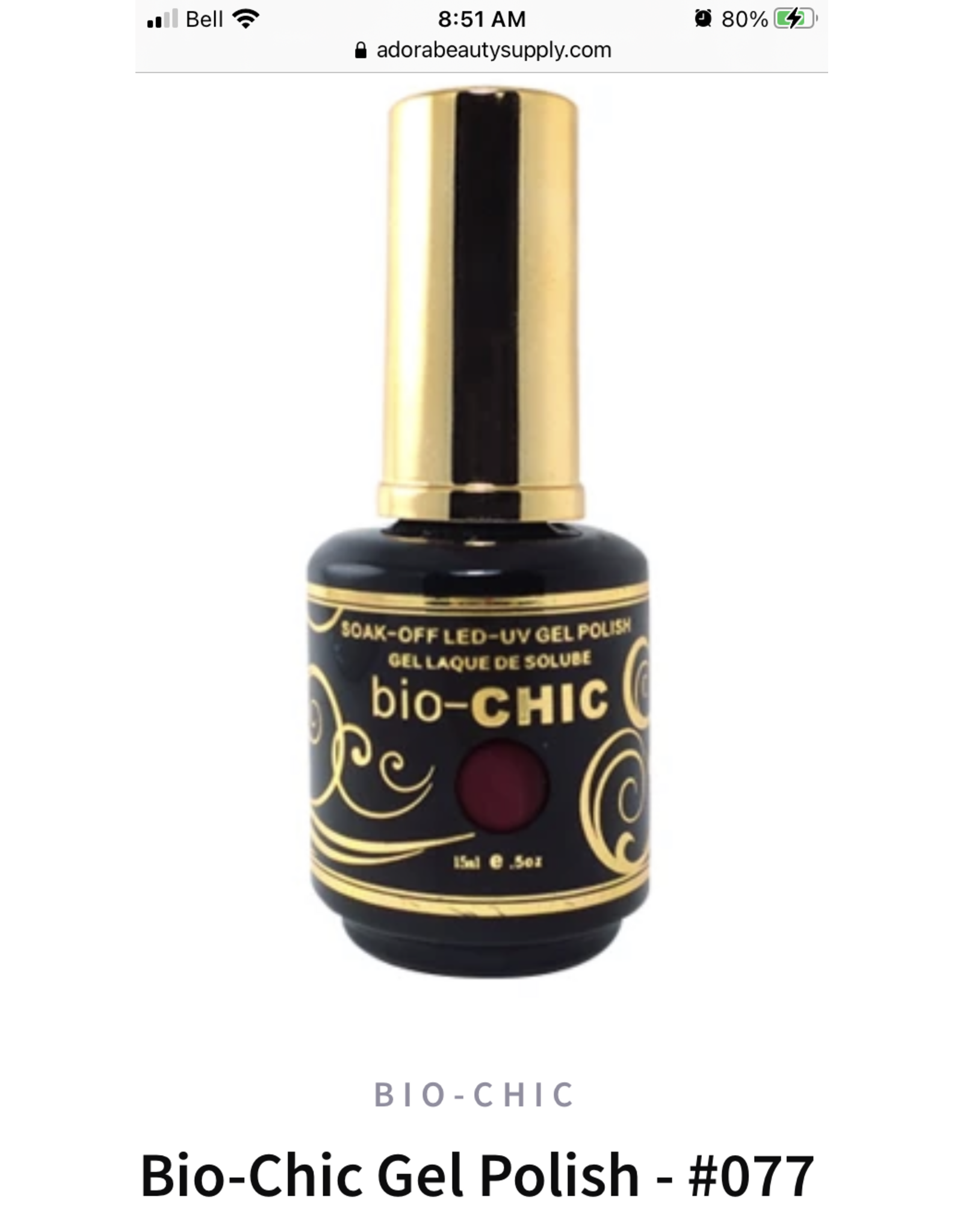 BIO CHIC Bio Chic # 076-080