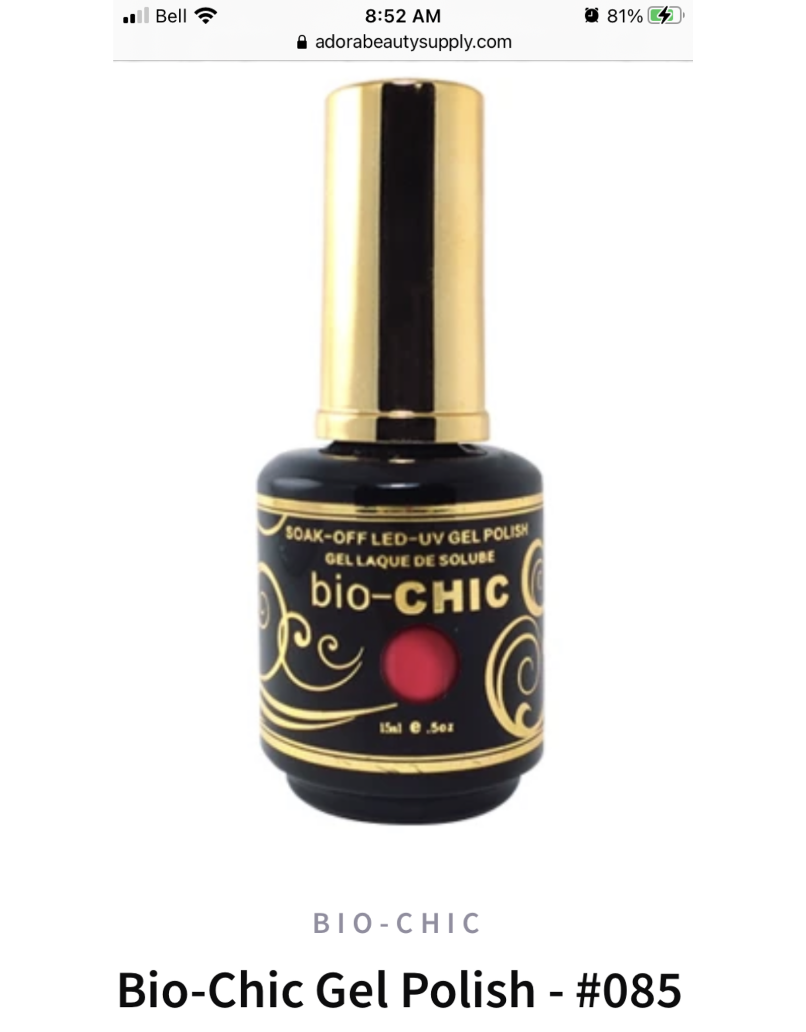 BIO CHIC Bio Chic # 081-085