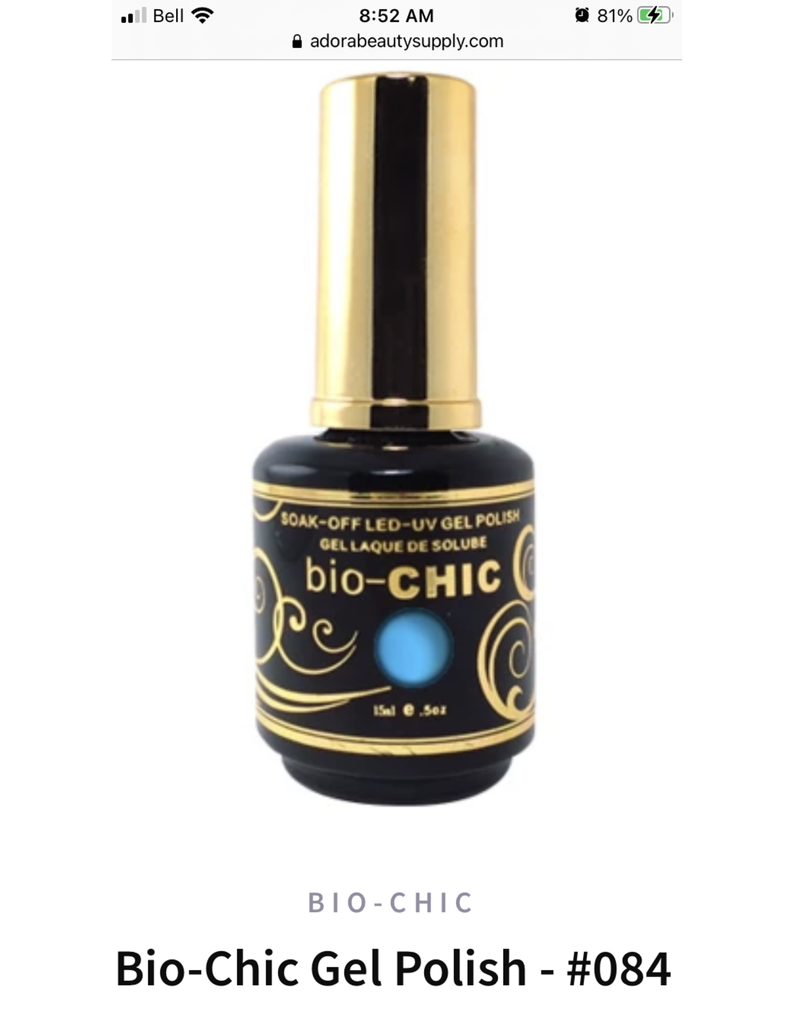 BIO CHIC Bio Chic # 081-085