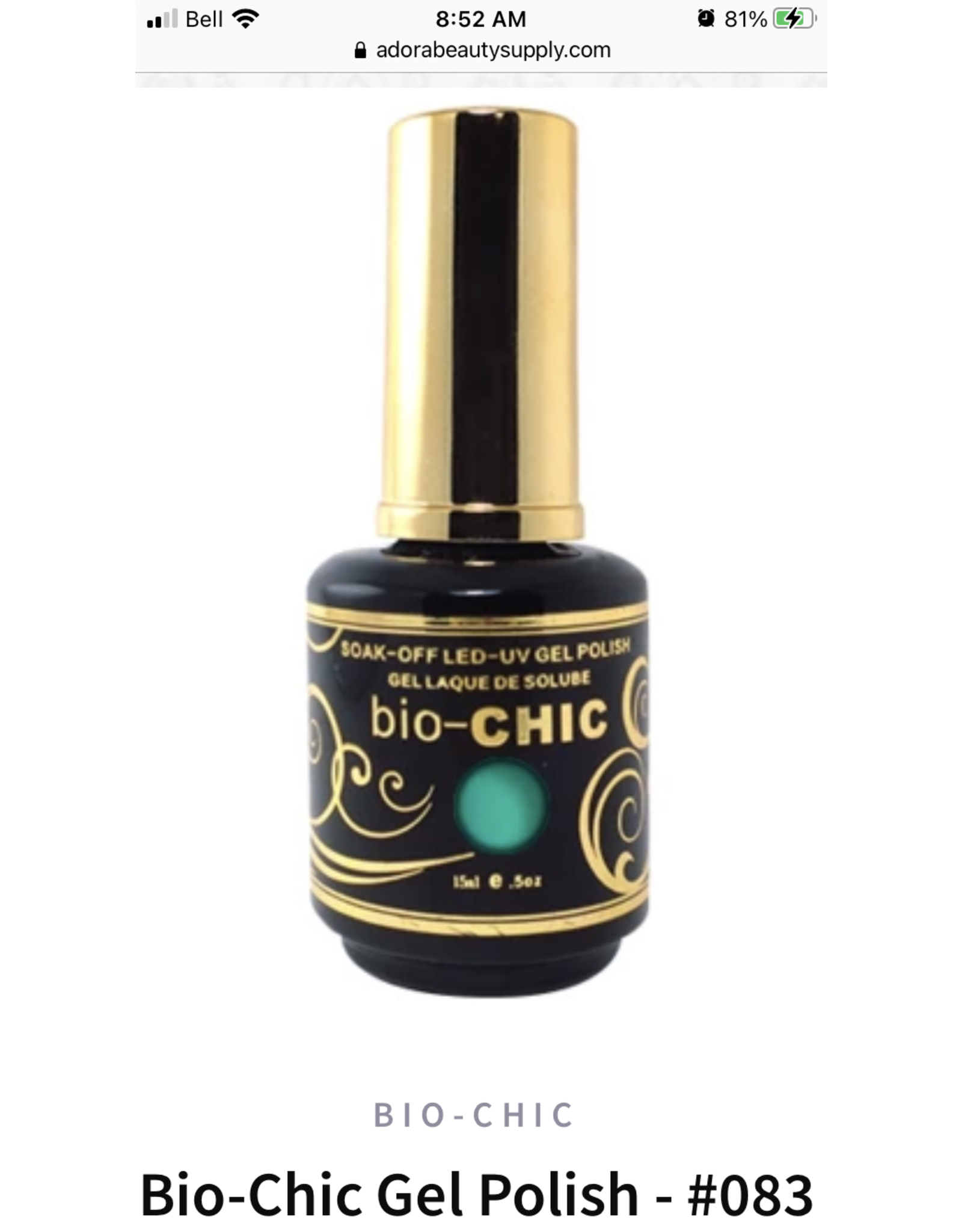 BIO CHIC Bio Chic # 081-085
