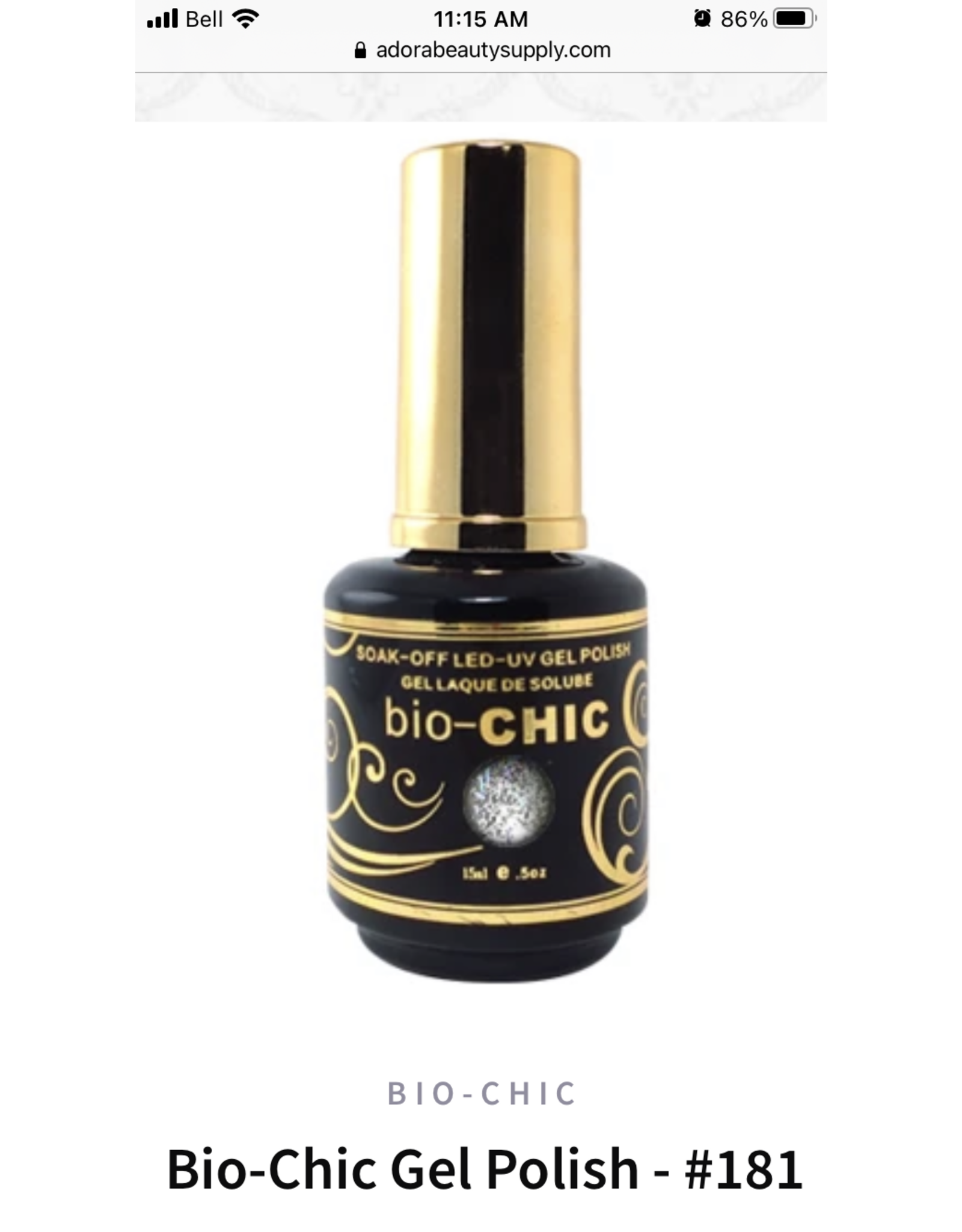 BIO CHIC Bio Chic # 181-185