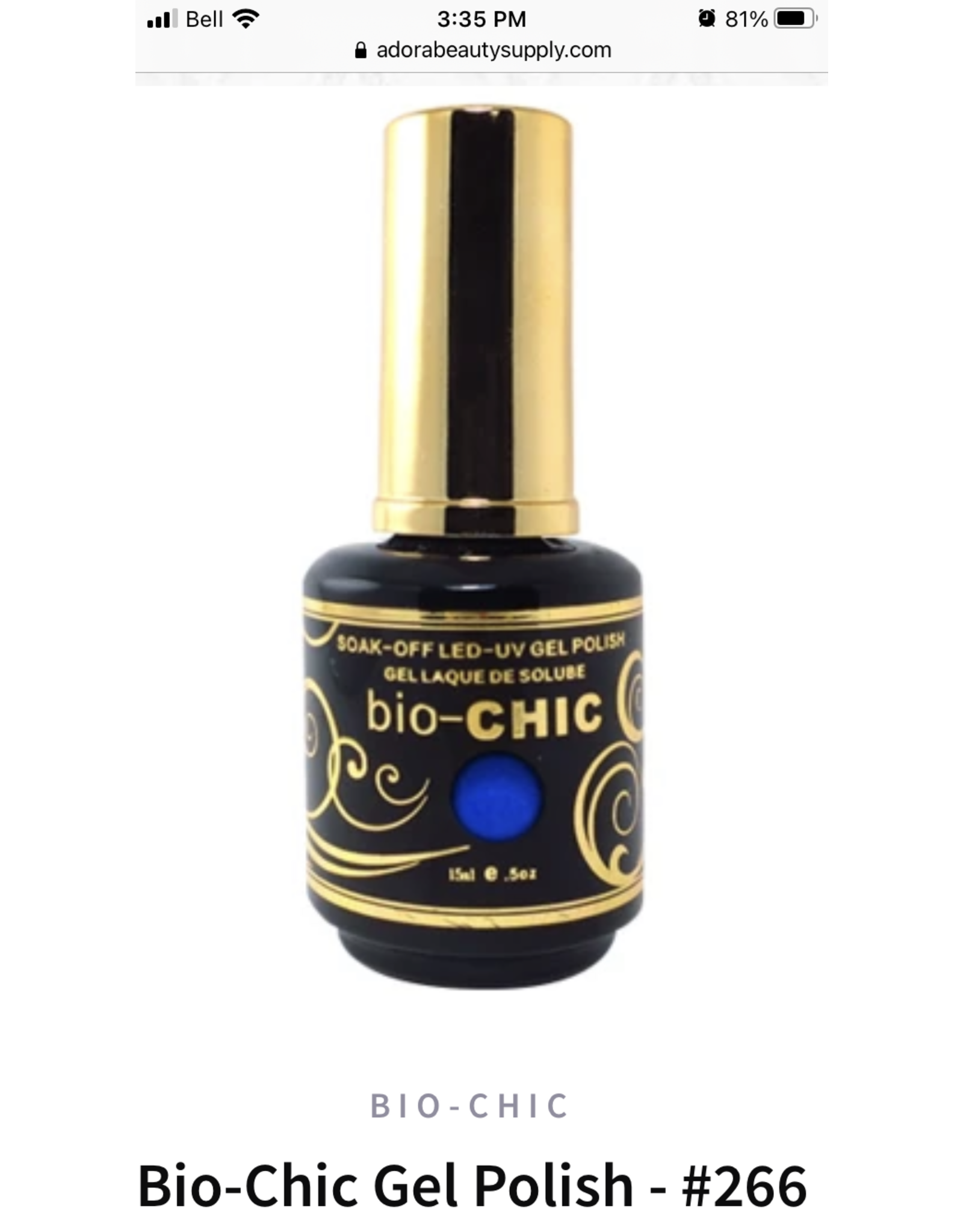 BIO CHIC Bio Chic # 266-270