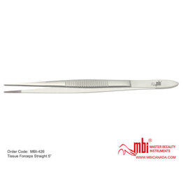 MBI Q1306 Tissue Forceps Straight Size 5″