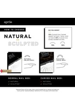 APRÈS Gel-X  Sculpted Round Short Tips 500pcs