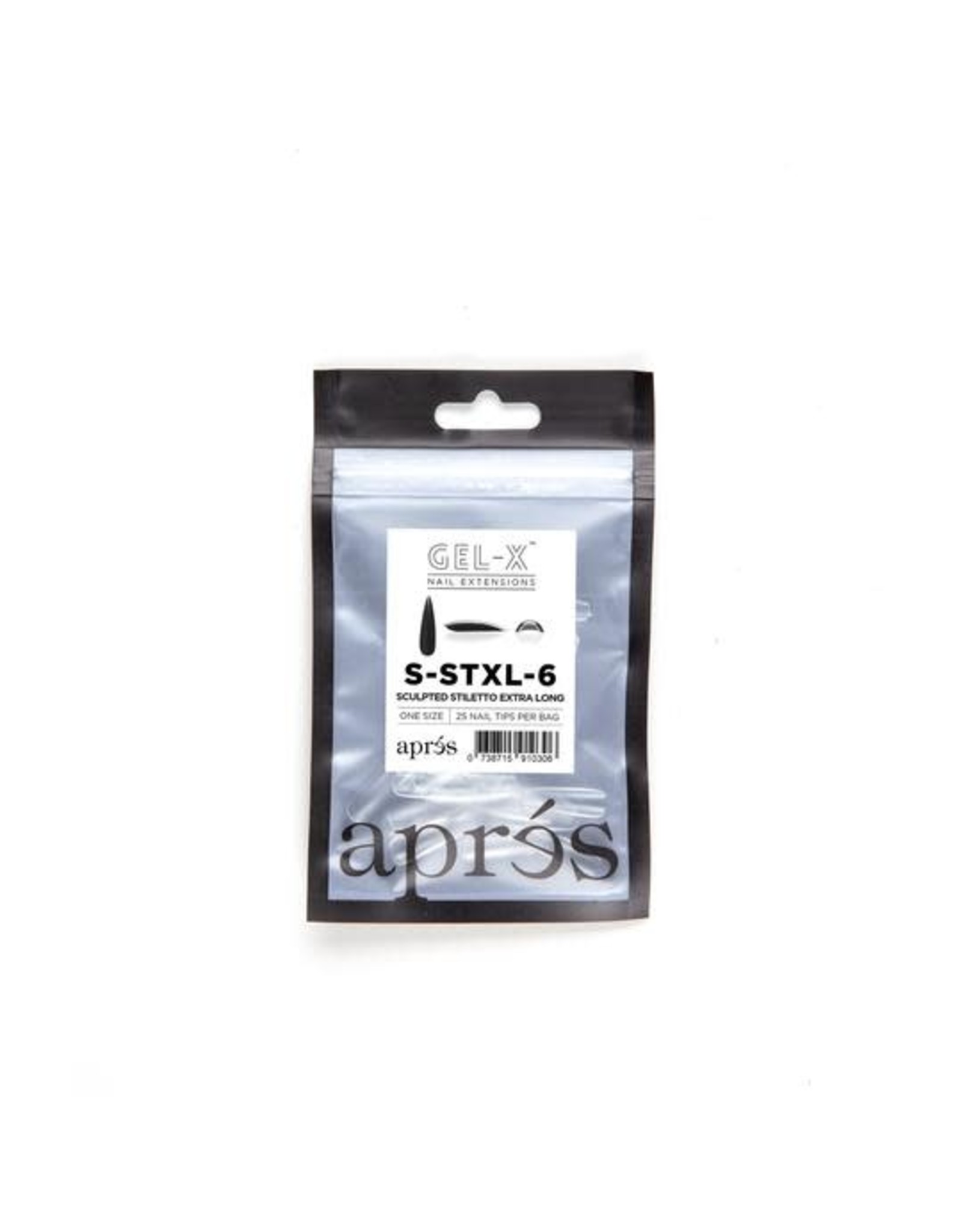 APRÈS Sculpted Stiletto Extra Long 06(25pcs)