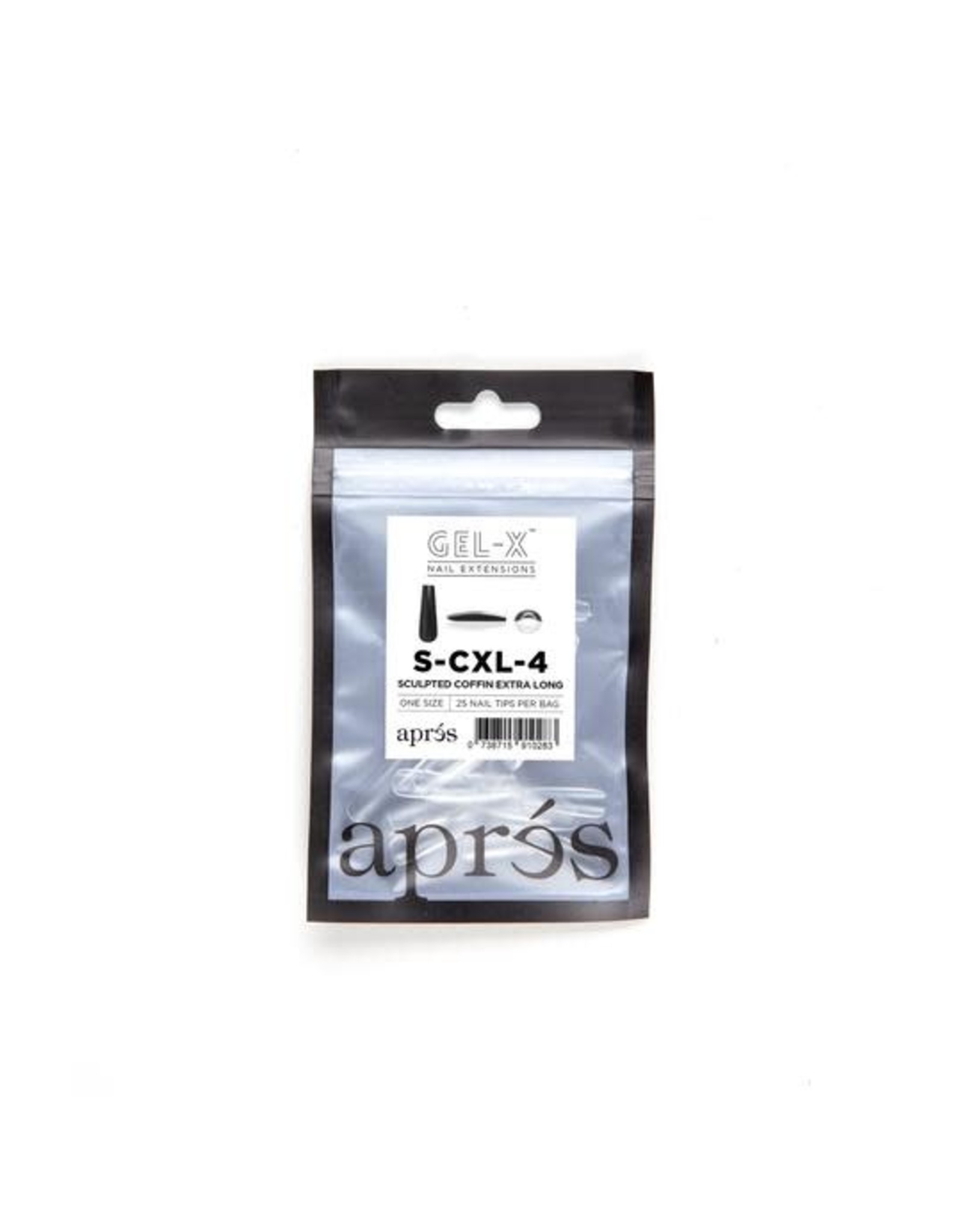 APRÈS Sculpted Coffin Extra Long 04 (25pcs)