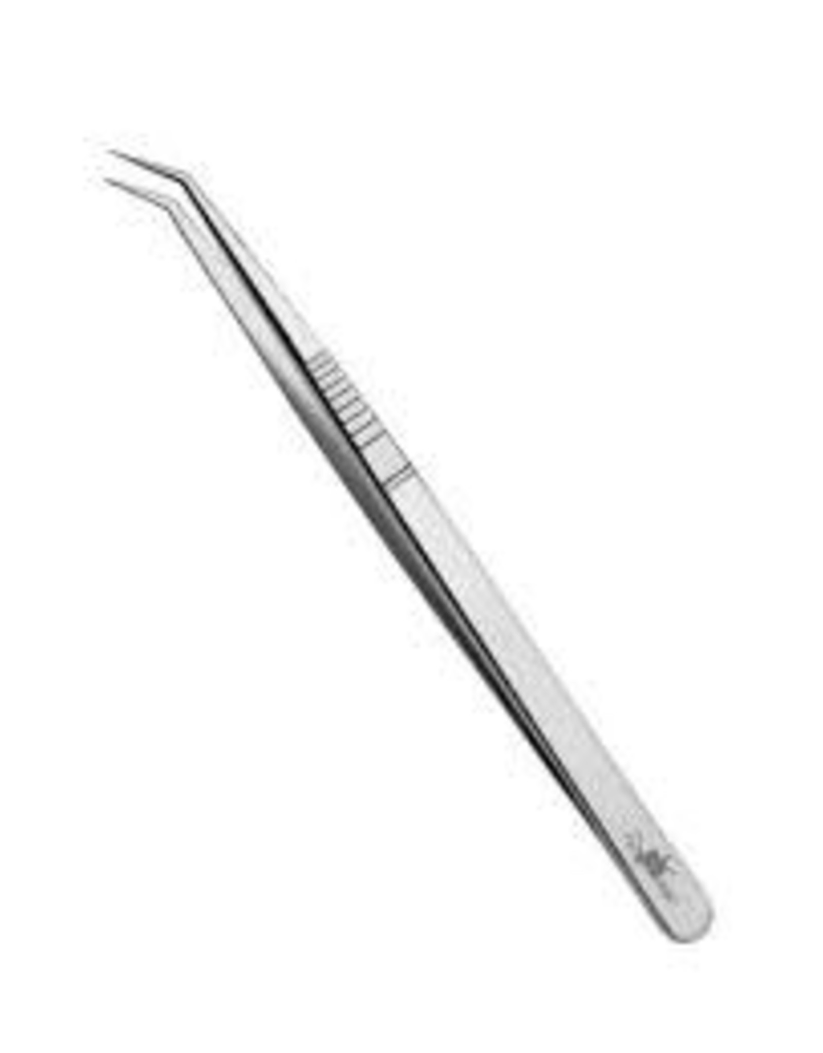 MBI MBI -415 Eyelash Tweezers Angled  Fine Point 5.5