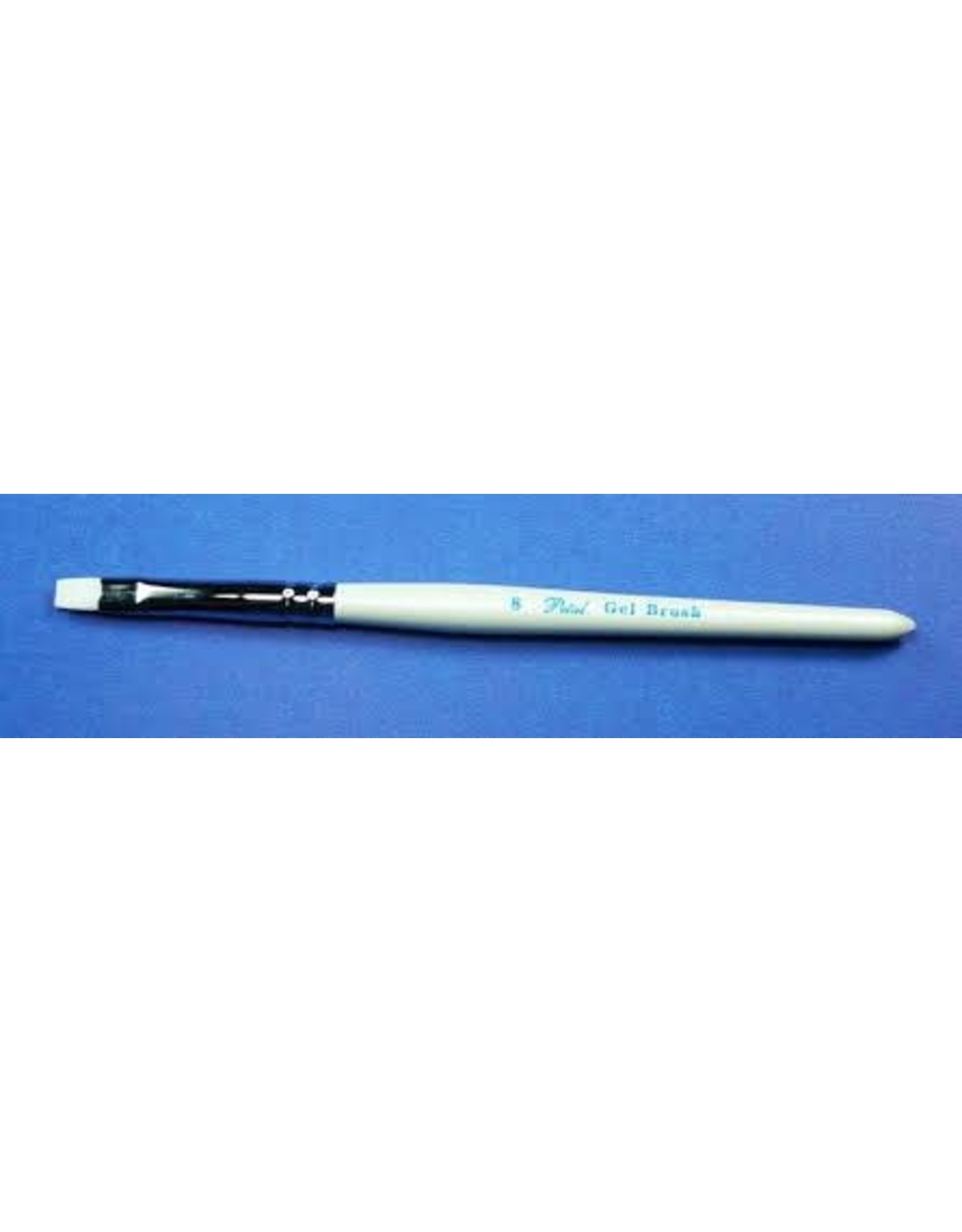 GEL BRUSH PETAL WHITE  #8