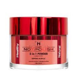 NOTPOLISH M087 CORAL PINK POWDER