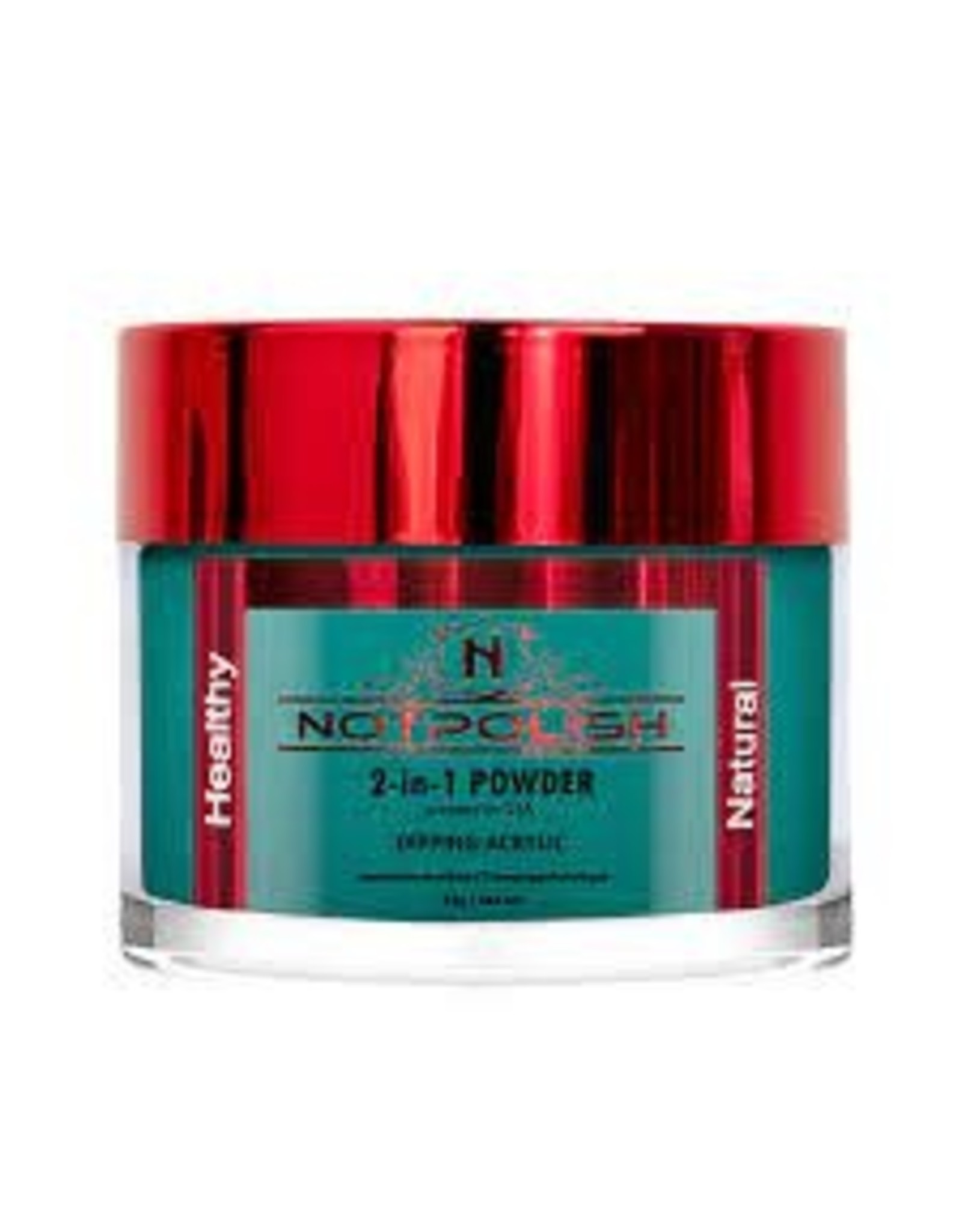 NOTPOLISH M106 I DON’T KISS & TEAL POWDER