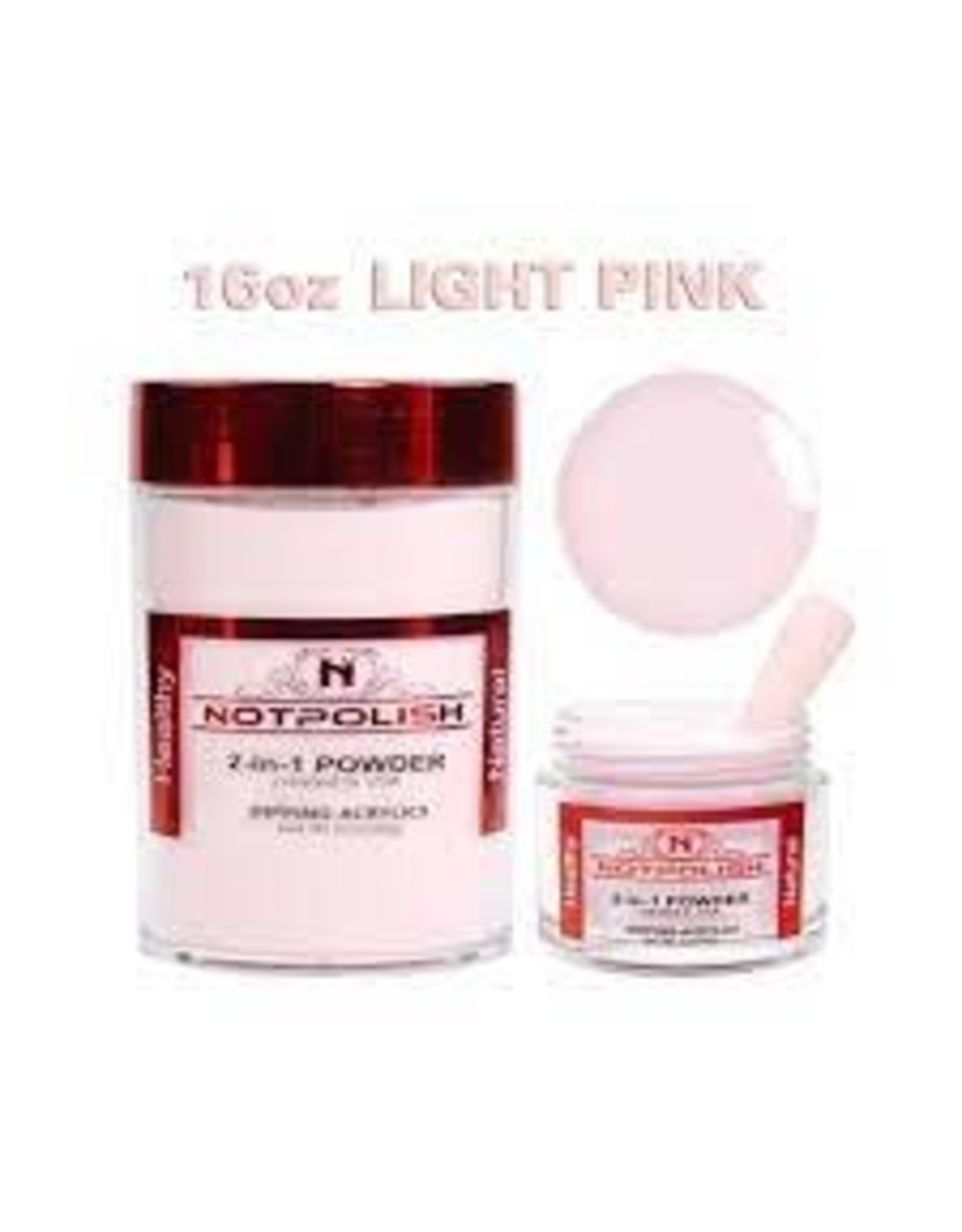 NOTPOLISH Notpolish light Pink 2oz