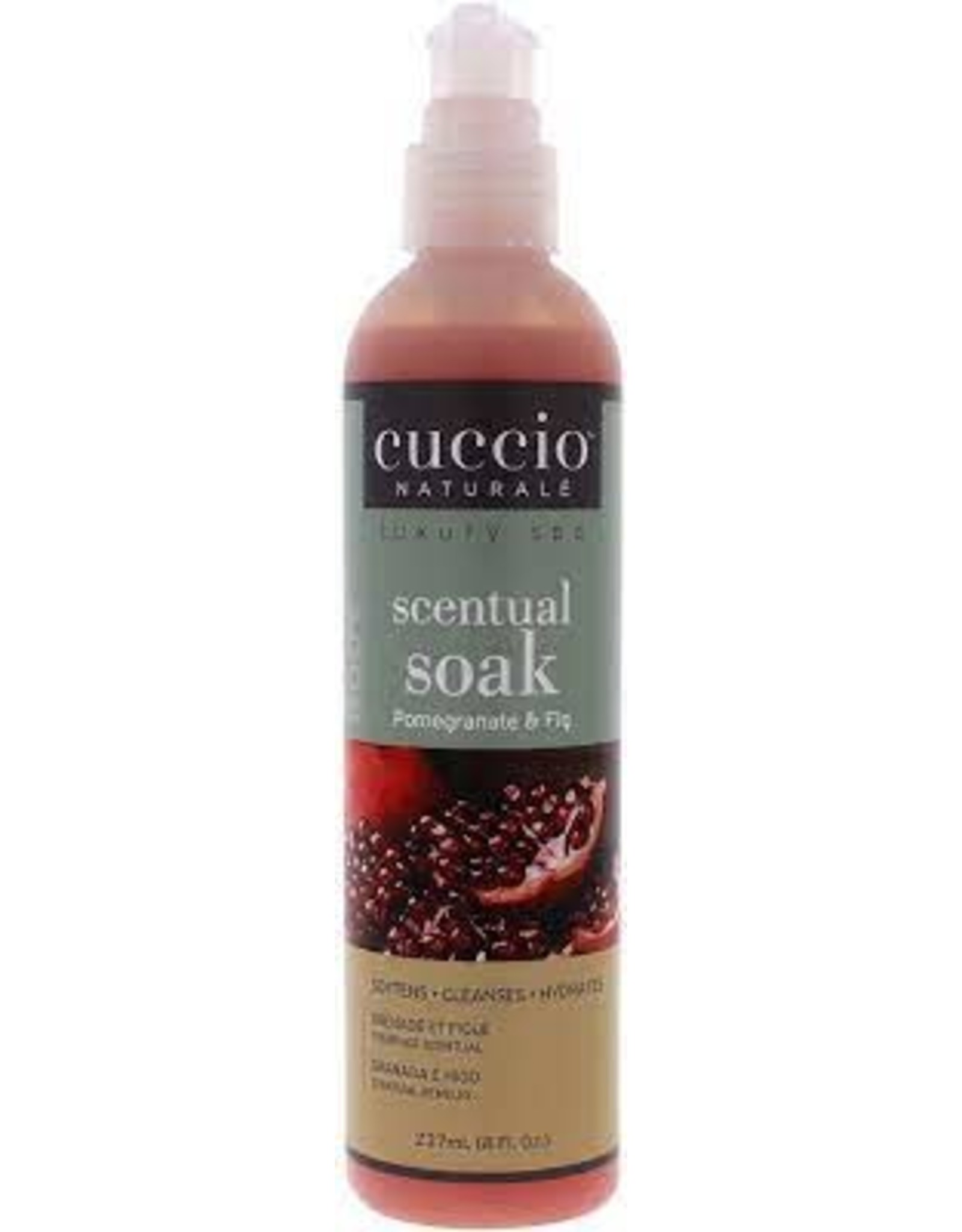 CUCCIO Scentual Soak Pomegrate&Fig 8oz