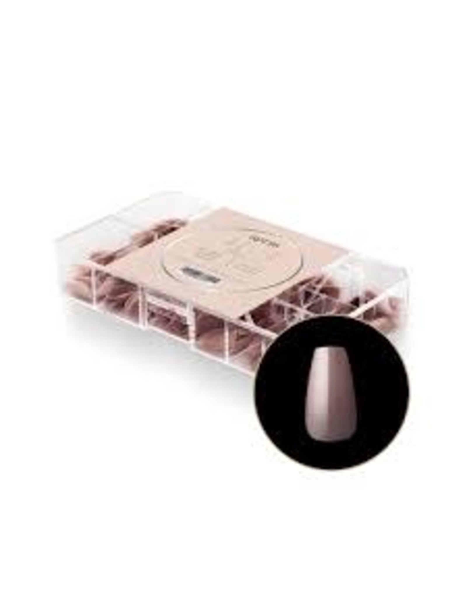 APRÈS Gel-X  Natural Coffin Short Mia 150 pcs