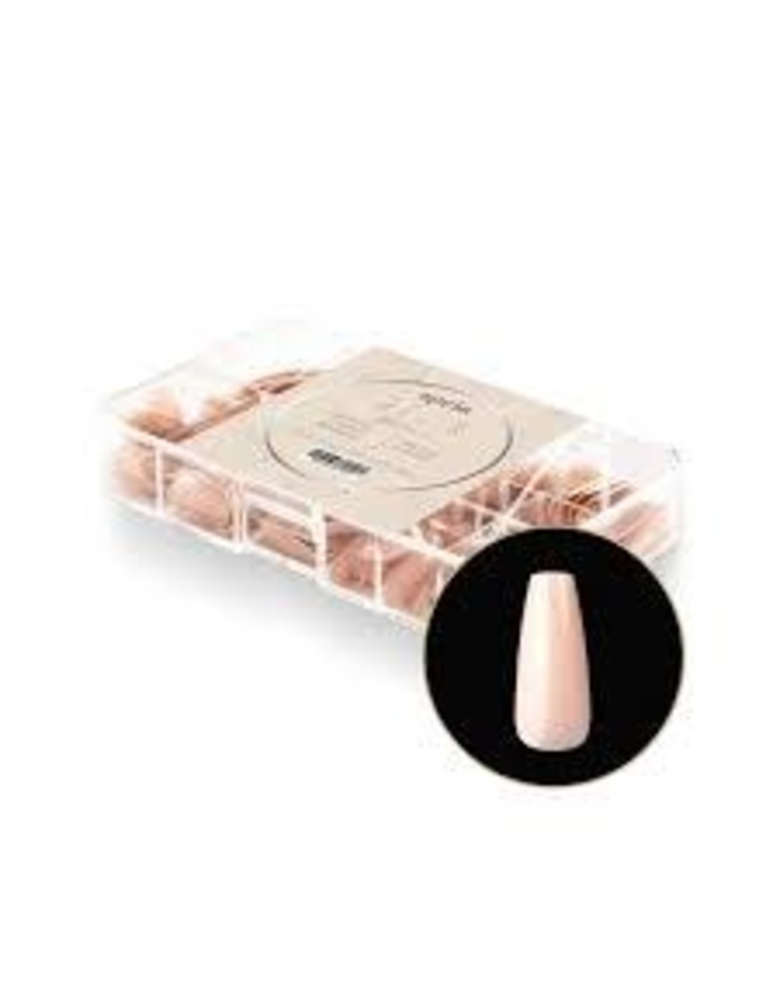 APRES Gel-X  Natural Coffin Medium Maisie 150pcs