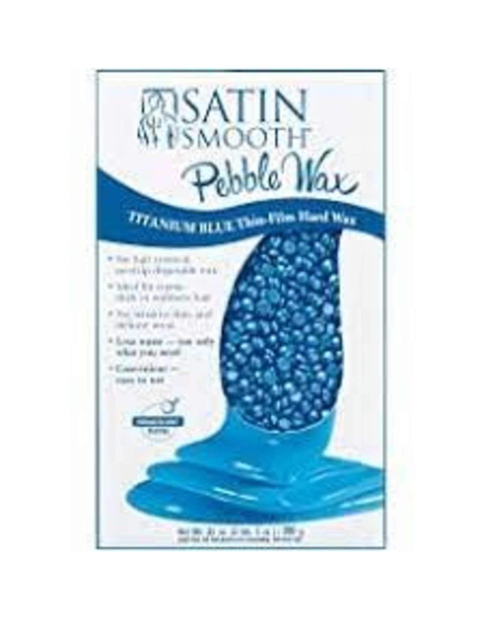 SATIN  WAX TITANIUM BLUE  (990g)ITEM 814205