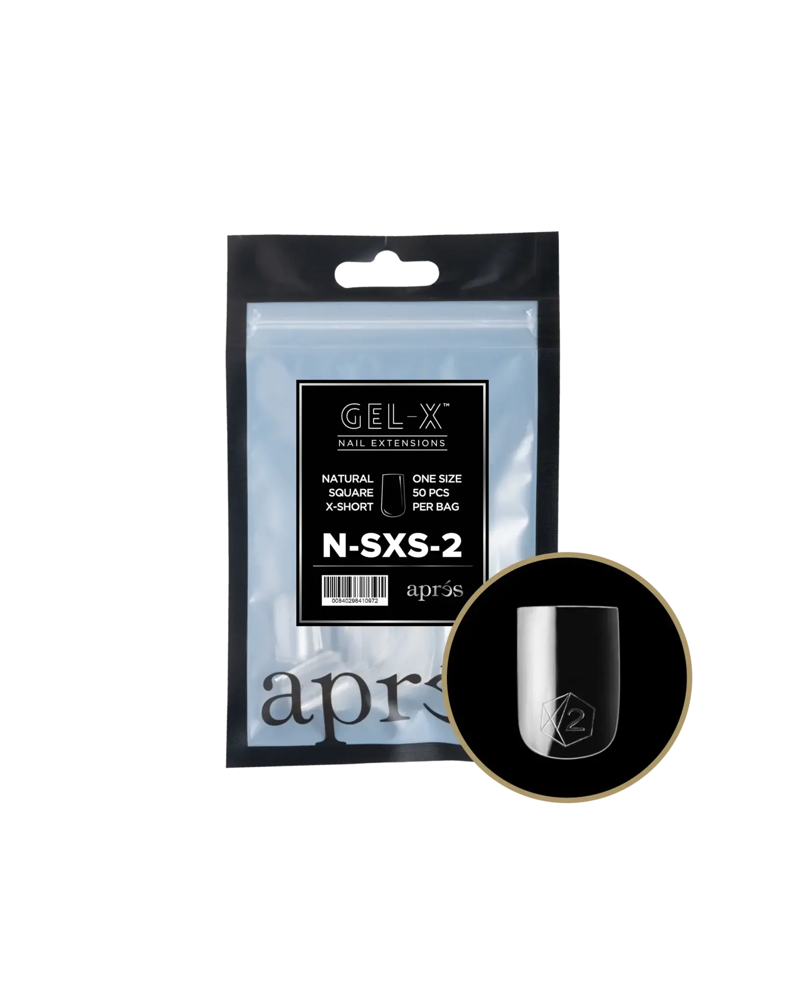 APRÈS Natural Square X-Short 02