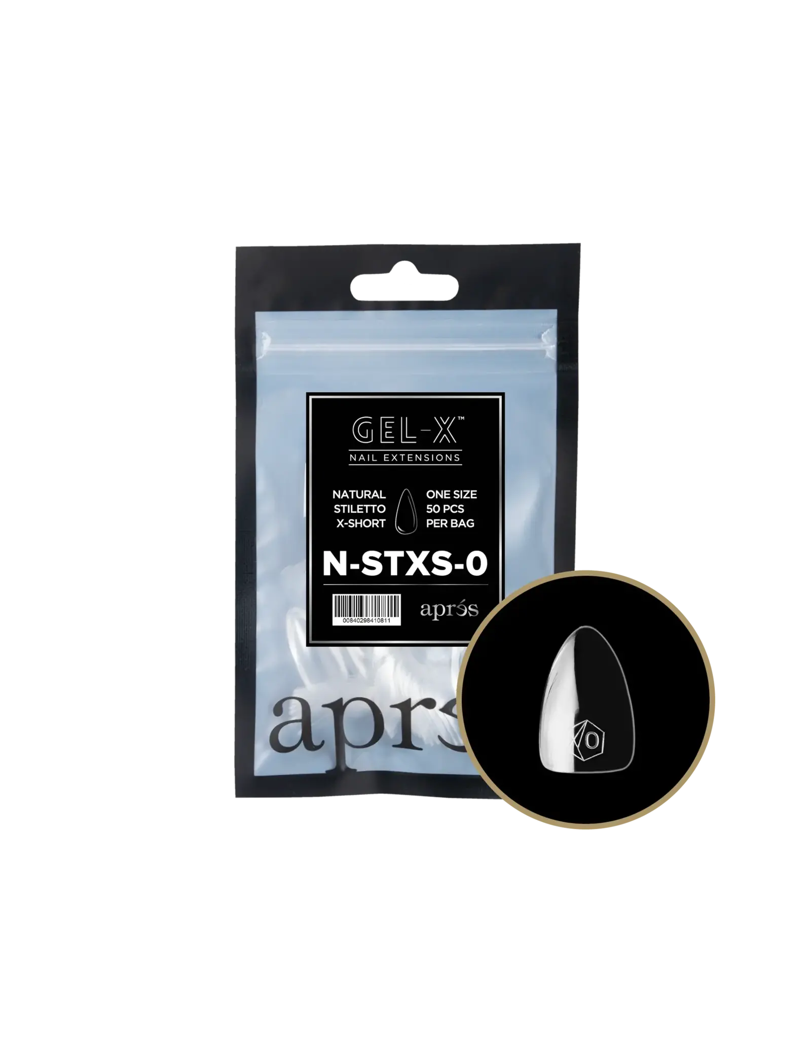 APRÈS  Natural Stiletto Extra Short 0