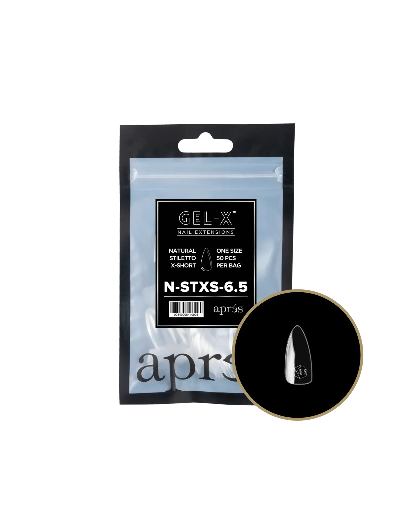 APRÈS  Natural Stiletto X-Short 6.5