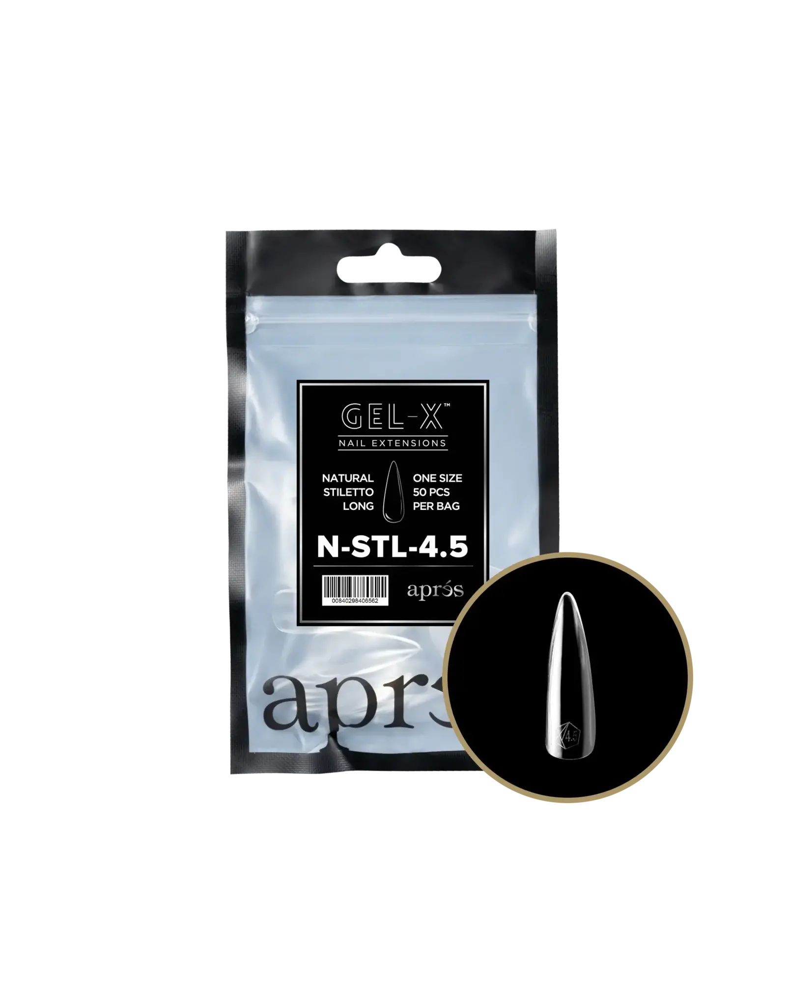 APRÈS Natural Stiletto Long 4.5