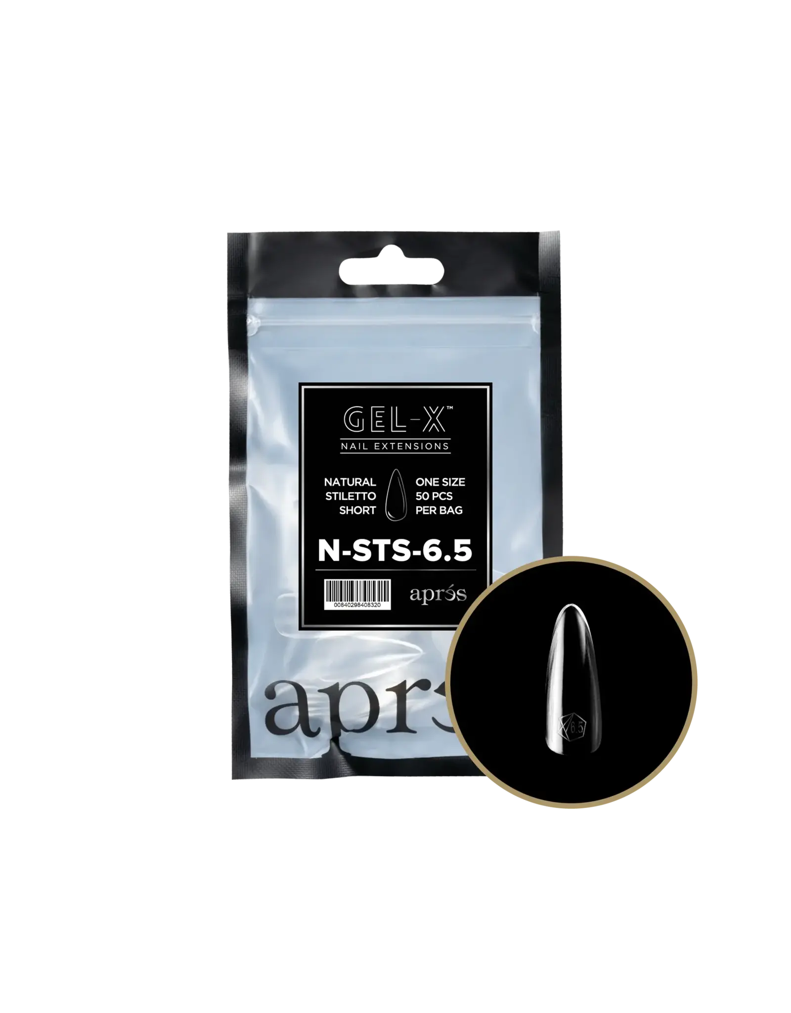 APRÈS Natural Stiletto Short 6.5