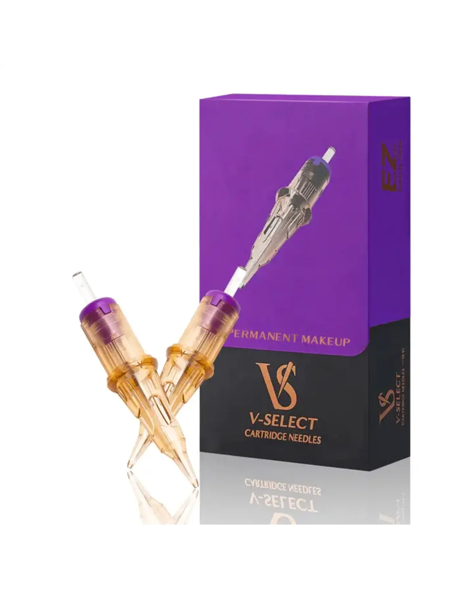V-SELECT RL0801 1-liner Micro cartridge needles PMU& SMP Cartridges 20pcs