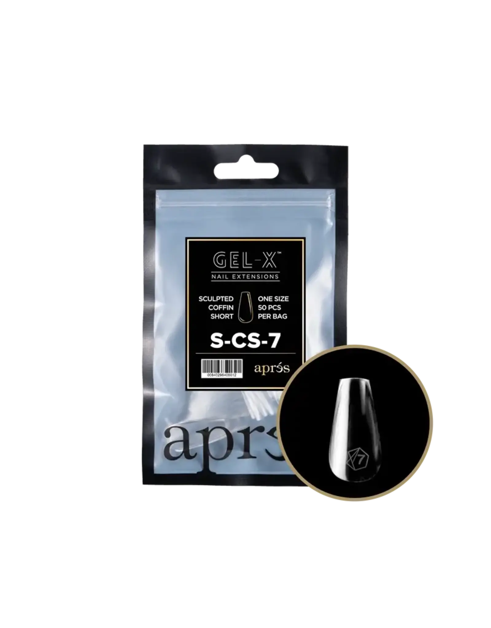 APRÈS Gel-X  Sculpted Coffin Short 07