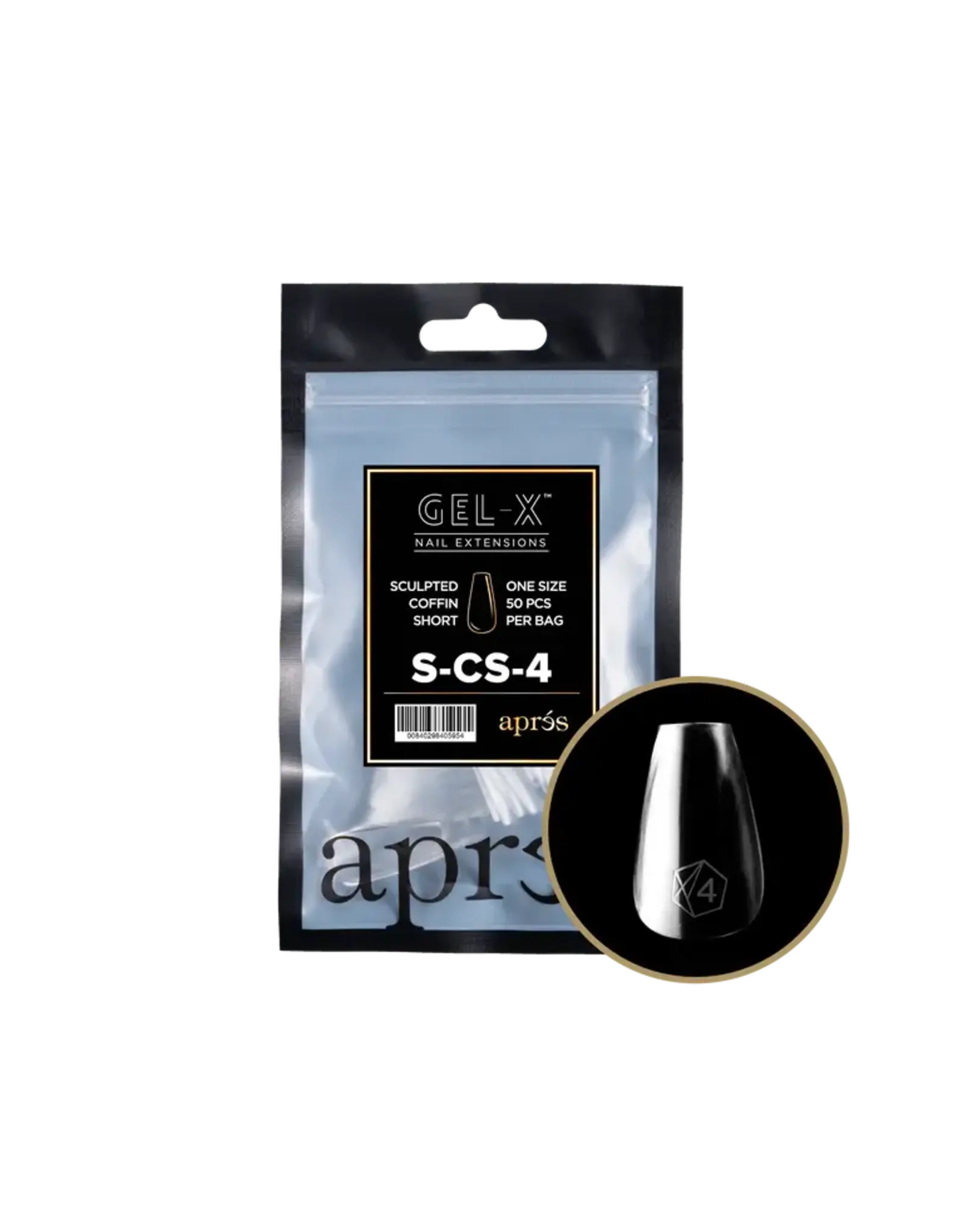 APRÈS Gel-X  Sculpted Coffin Short 04